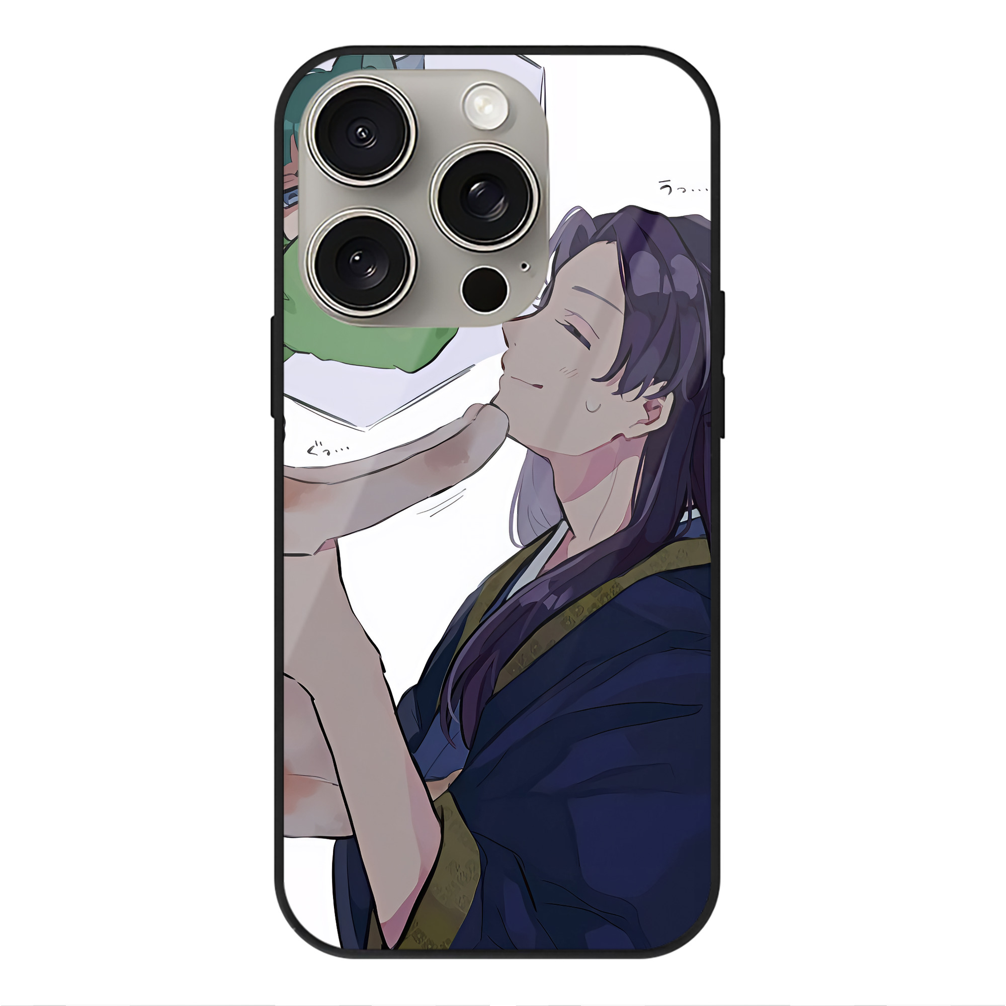 薬屋のひとりごと The Apothecary Diaries 【iPhone15Pro対応】スマホケース 耐衝撃＆黄変防止 背面ガラス