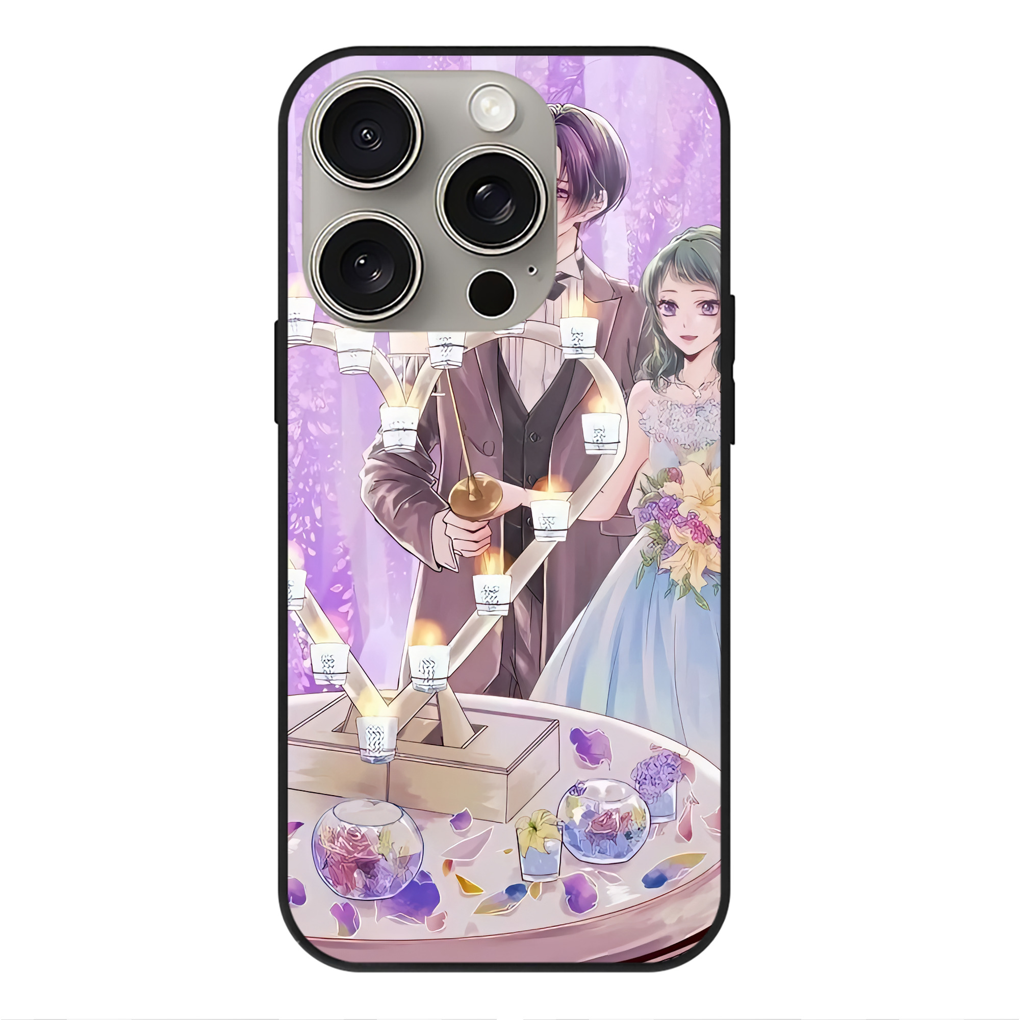 薬屋のひとりごと The Apothecary Diaries 【iPhone15Pro対応】スマホケース 耐衝撃＆黄変防止 背面ガラス