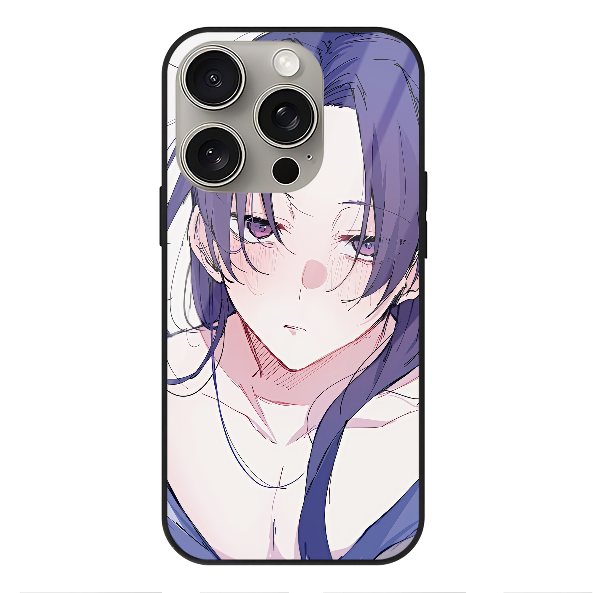 薬屋のひとりごと The Apothecary Diaries 【iPhone15Pro対応】スマホケース 耐衝撃＆黄変防止 背面ガラス
