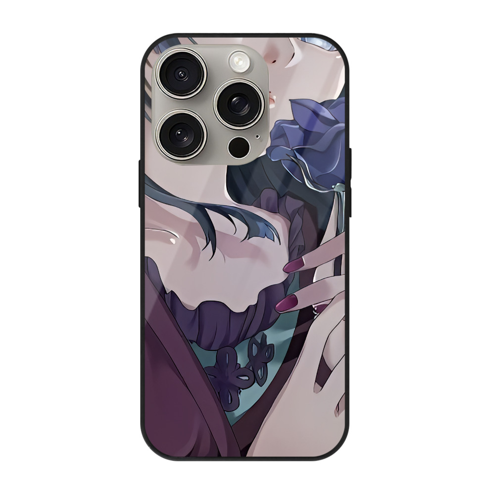 薬屋のひとりごと The Apothecary Diaries 【iPhone15Pro対応】スマホケース 耐衝撃＆黄変防止 背面ガラス