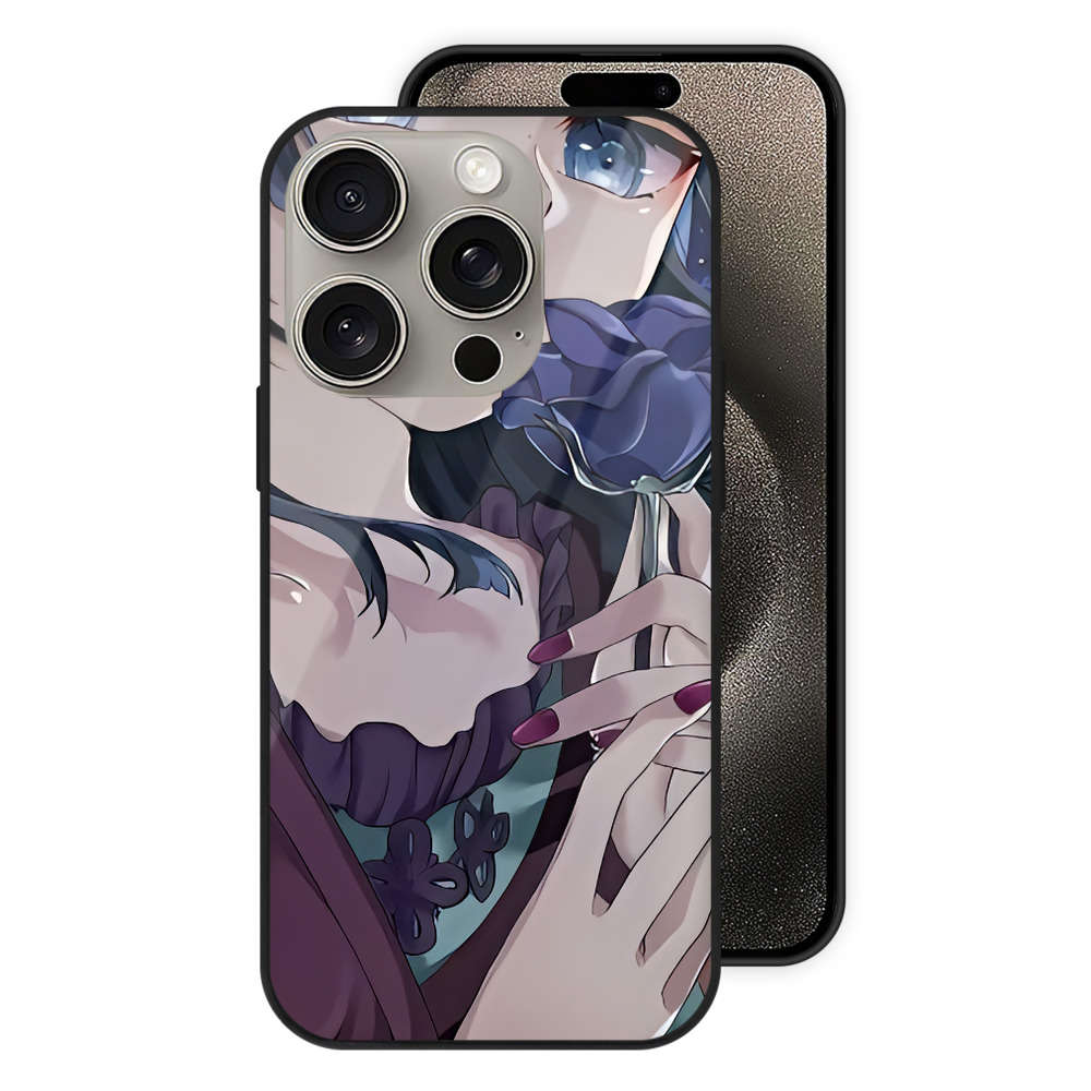 薬屋のひとりごと The Apothecary Diaries 【iPhone15Pro対応】スマホケース 耐衝撃＆黄変防止 背面ガラス