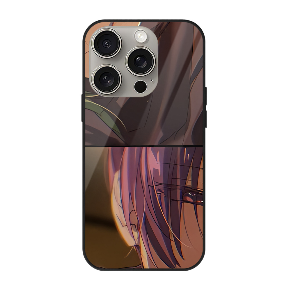 薬屋のひとりごと The Apothecary Diaries 【iPhone15Pro対応】スマホケース 耐衝撃＆黄変防止 背面ガラス