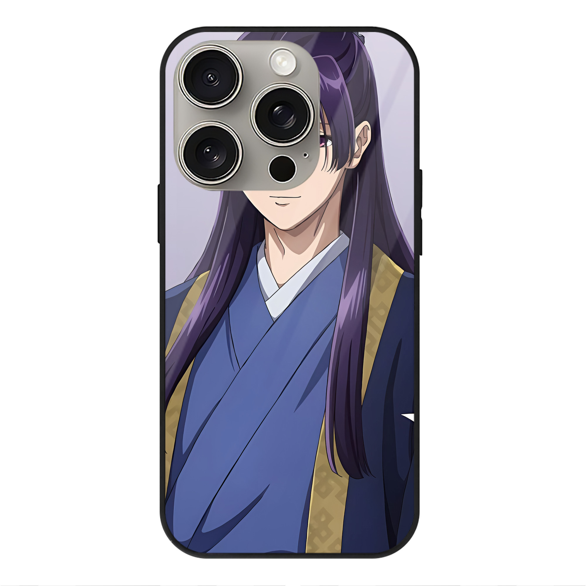 薬屋のひとりごと The Apothecary Diaries 【iPhone15Pro対応】スマホケース 耐衝撃＆黄変防止 背面ガラス