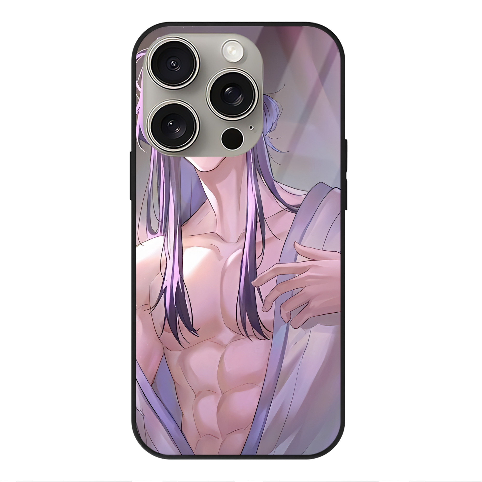 （画像用） 薬屋のひとりごと The Apothecary Diaries 【iPhone15Pro対応】スマホケース 耐衝撃＆黄変防止 背面ガラス