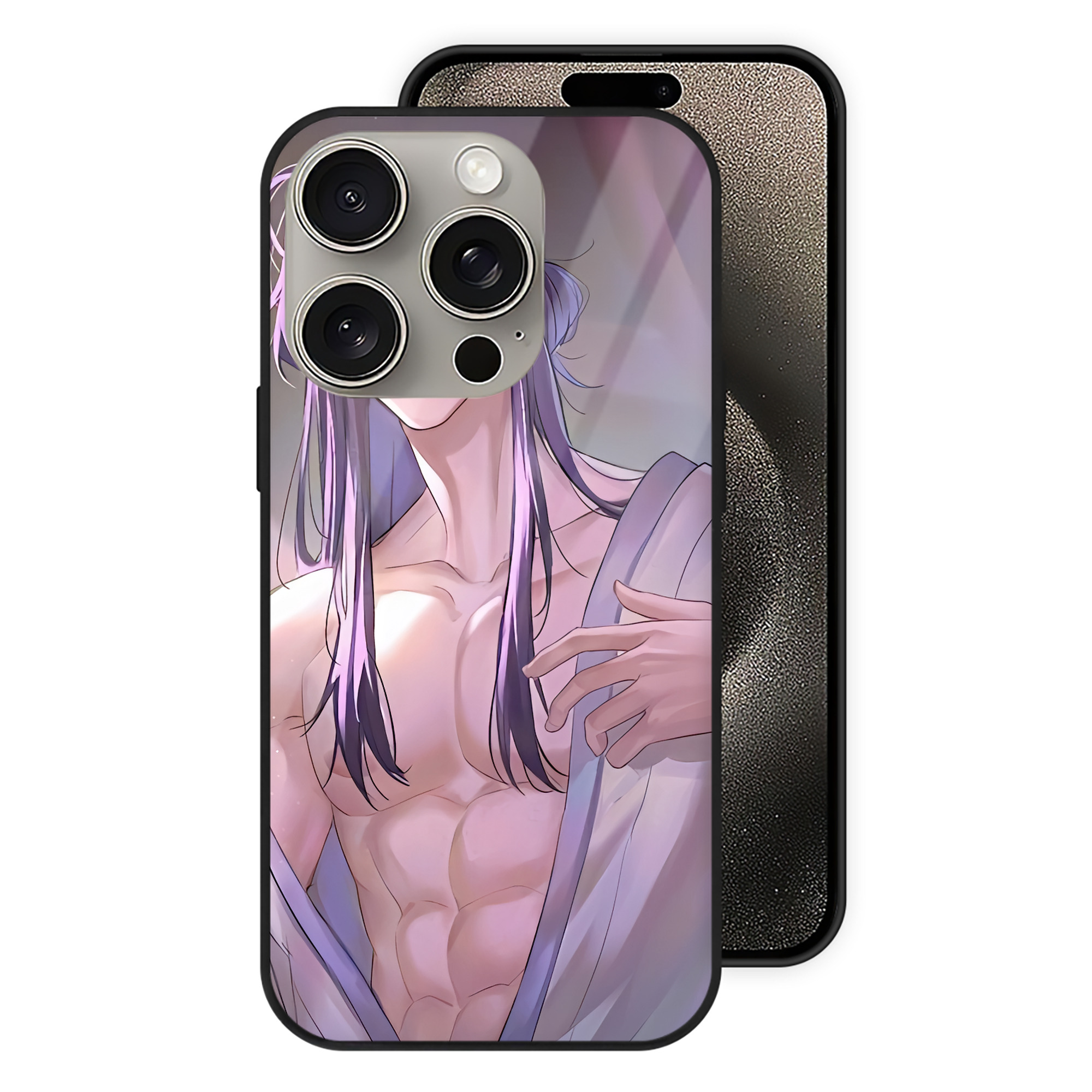 （画像用） 薬屋のひとりごと The Apothecary Diaries 【iPhone15Pro対応】スマホケース 耐衝撃＆黄変防止 背面ガラス
