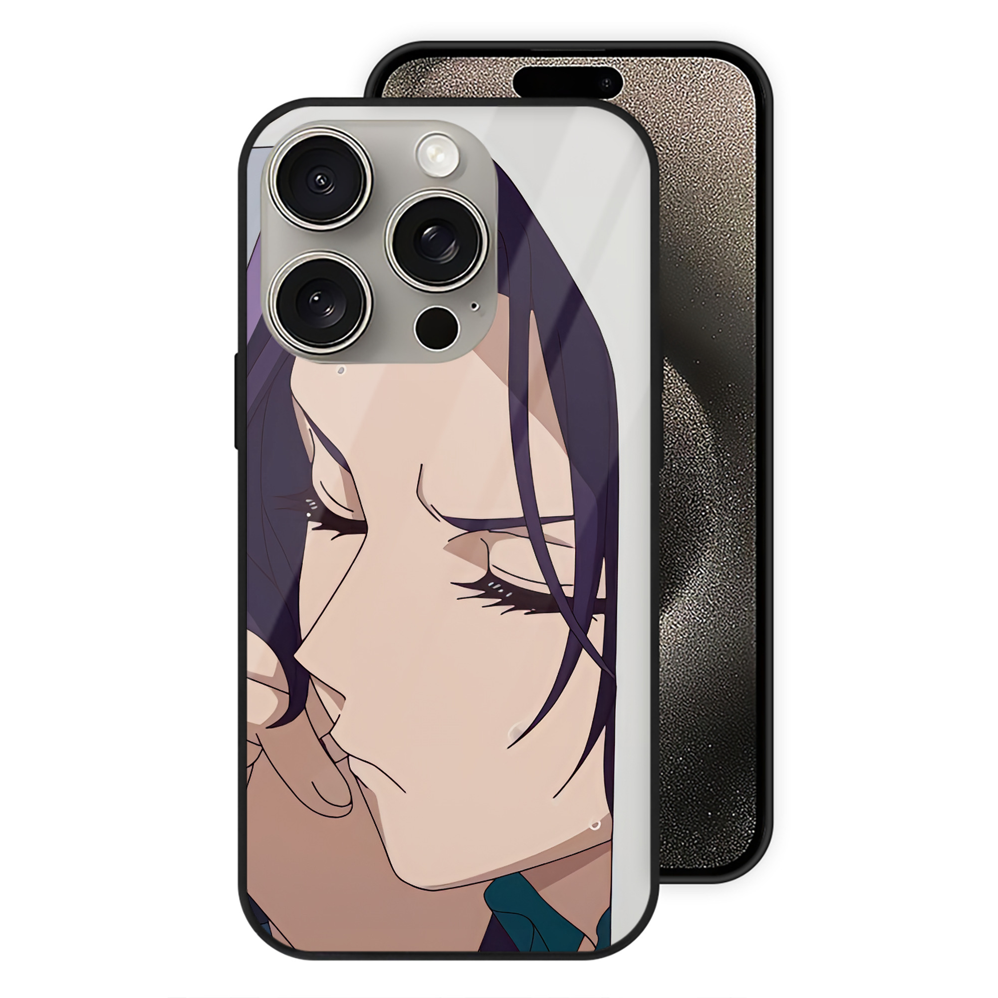 （画像用） 薬屋のひとりごと The Apothecary Diaries 【iPhone15Pro対応】スマホケース 耐衝撃＆黄変防止 背面ガラス