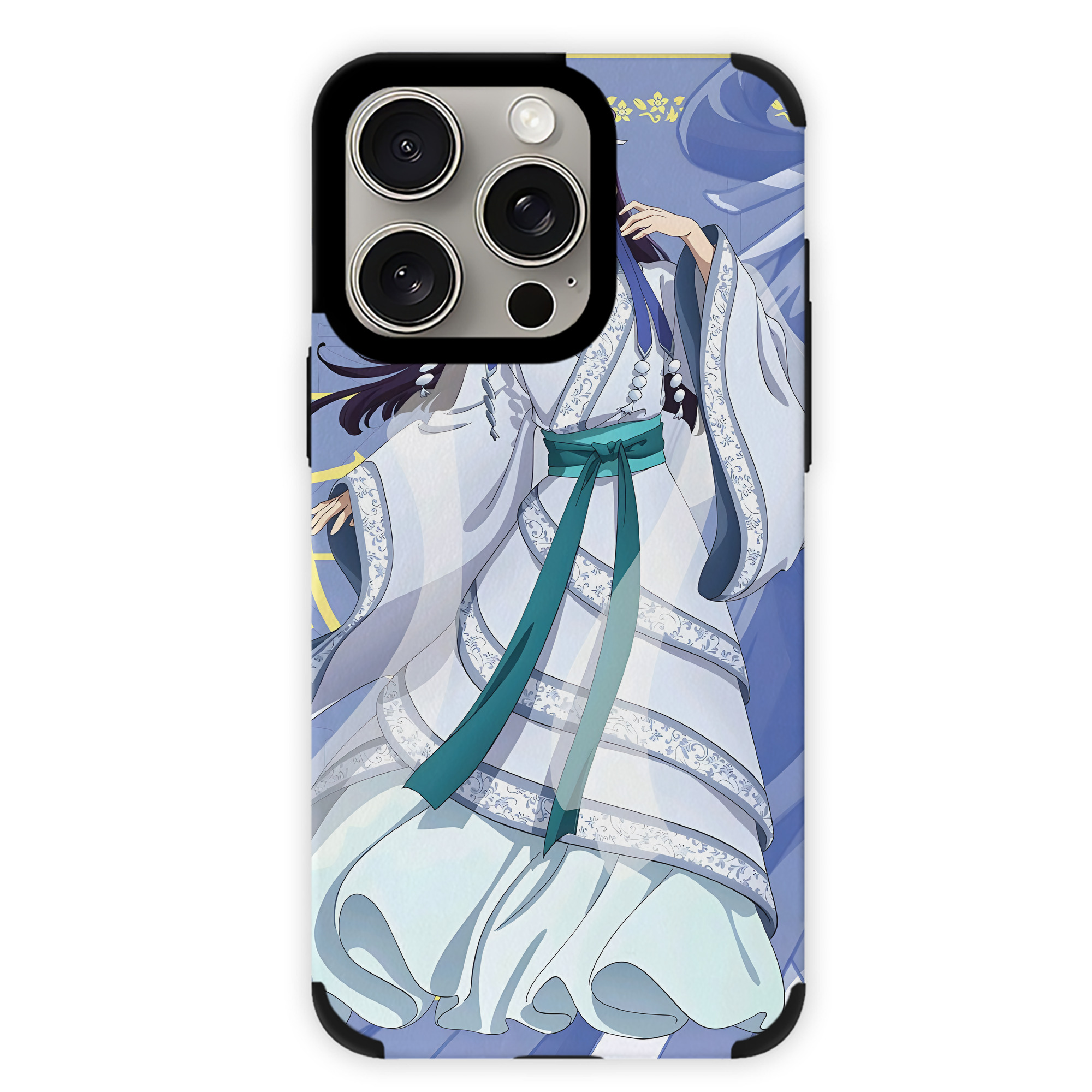 （画像用） 薬屋のひとりごと The Apothecary Diaries 【iPhone15ProMax対応】 PUレザー スマホケース 耐衝撃＆黄変防止