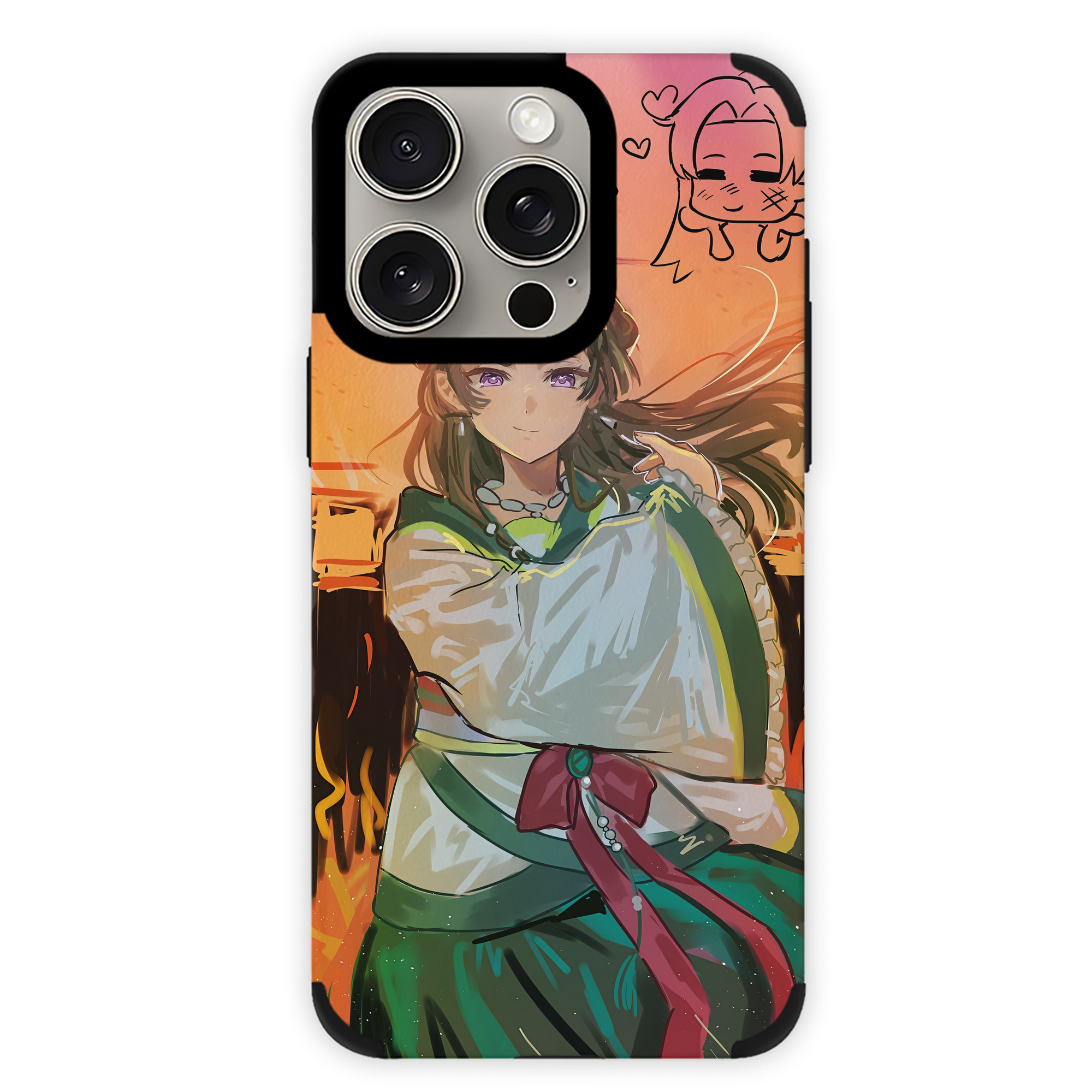 （画像用） 薬屋のひとりごと The Apothecary Diaries 【iPhone15ProMax対応】 PUレザー スマホケース 耐衝撃＆黄変防止