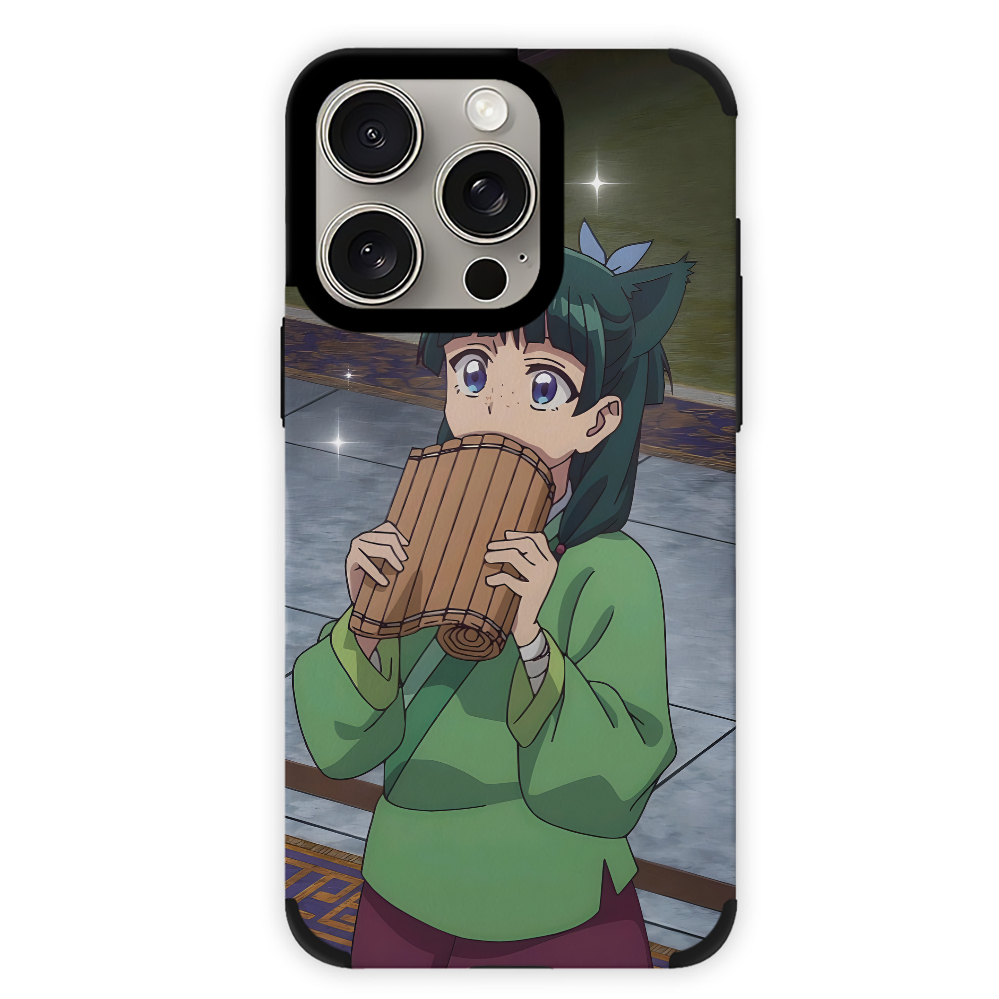（画像用） 薬屋のひとりごと The Apothecary Diaries 【iPhone15ProMax対応】 PUレザー スマホケース 耐衝撃＆黄変防止