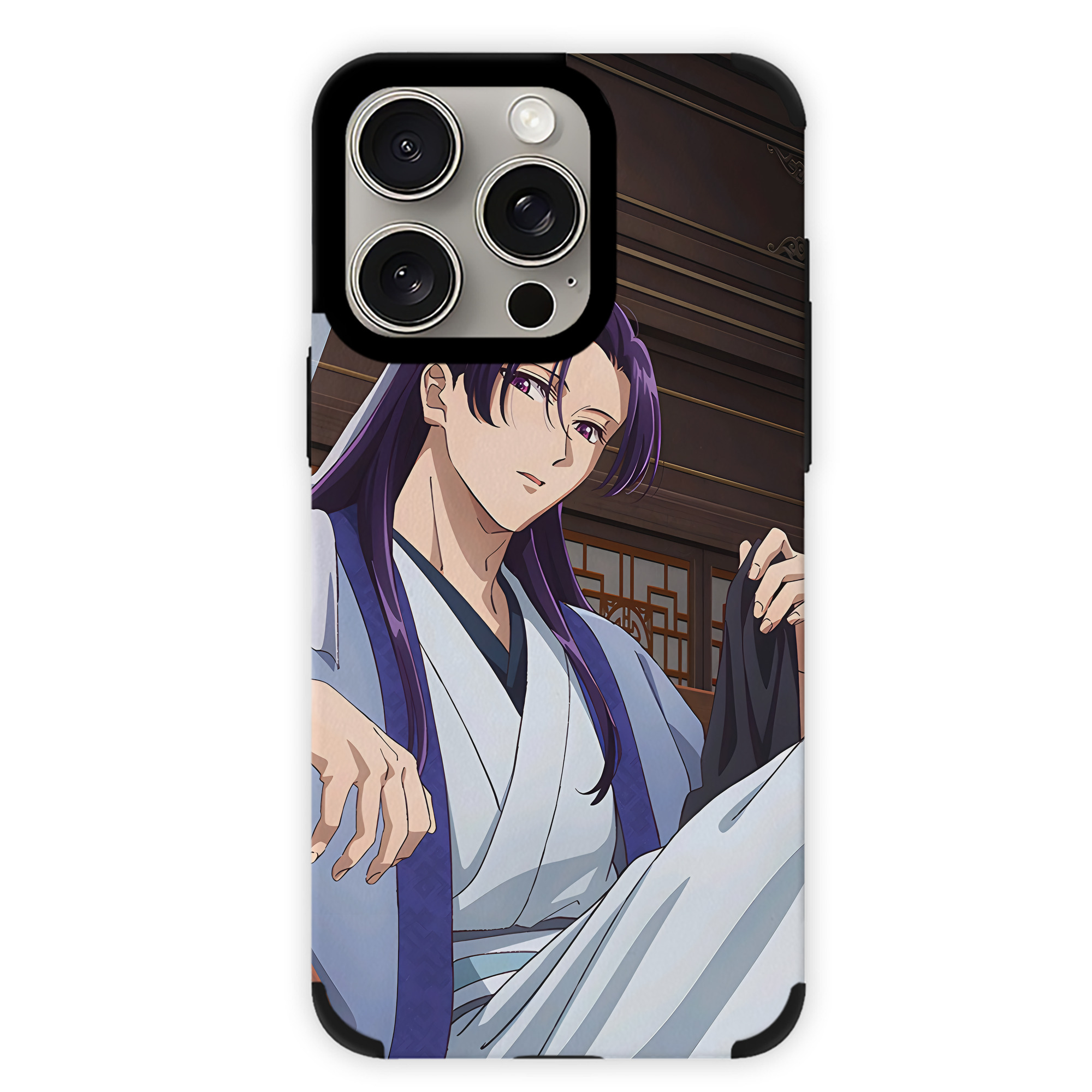 （画像用） 薬屋のひとりごと The Apothecary Diaries 【iPhone15ProMax対応】 PUレザー スマホケース 耐衝撃＆黄変防止