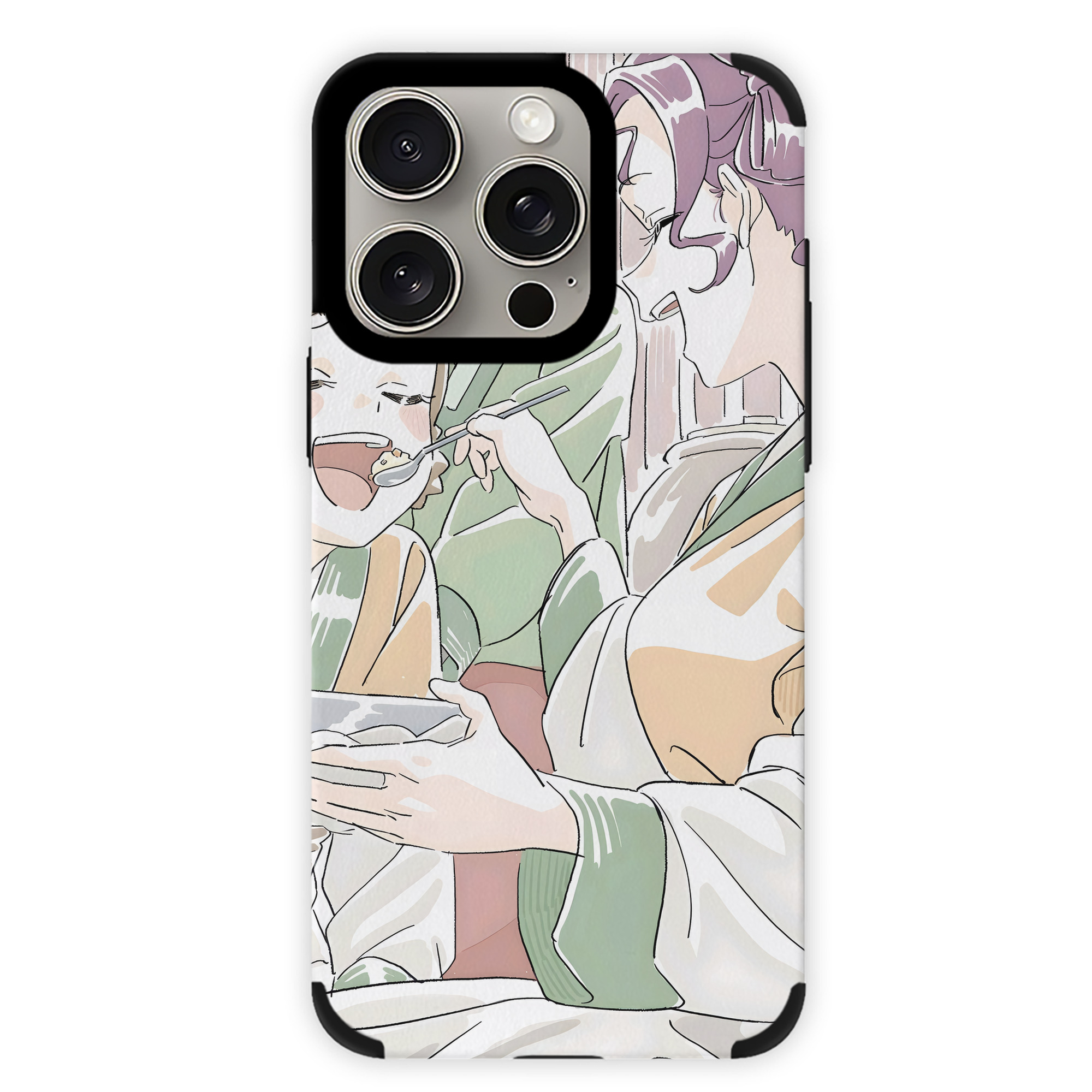 （画像用） 薬屋のひとりごと The Apothecary Diaries 【iPhone15ProMax対応】 PUレザー スマホケース 耐衝撃＆黄変防止