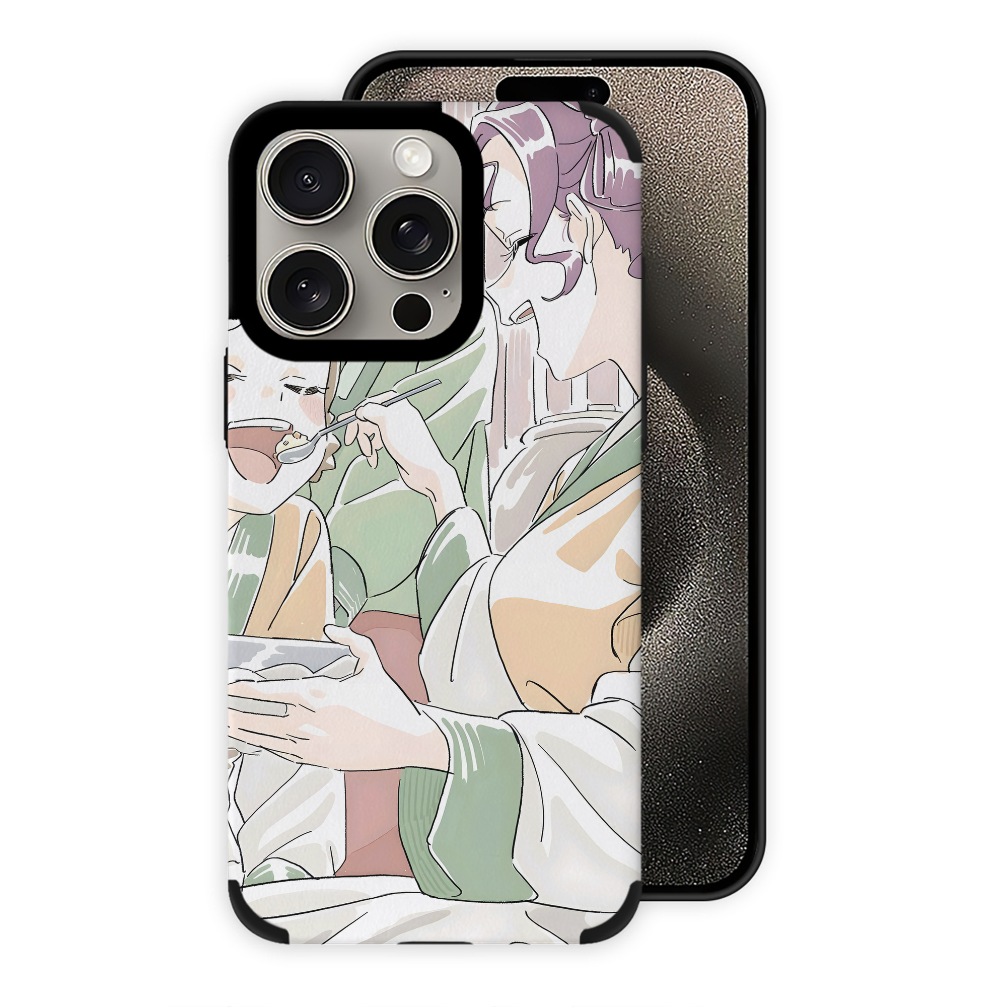 （画像用） 薬屋のひとりごと The Apothecary Diaries 【iPhone15ProMax対応】 PUレザー スマホケース 耐衝撃＆黄変防止