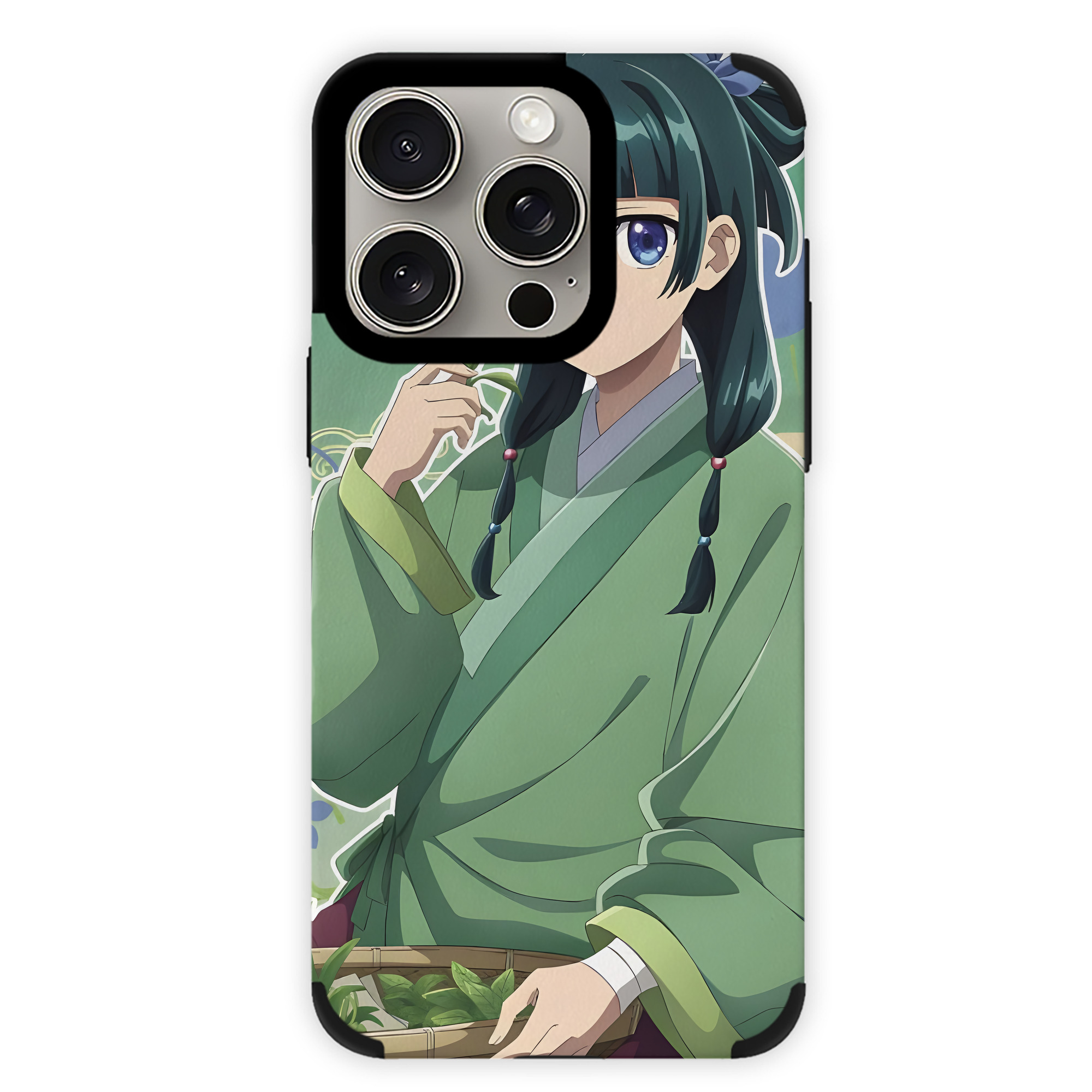 薬屋のひとりごと The Apothecary Diaries 【iPhone15ProMax対応】 PUレザー スマホケース 耐衝撃＆黄変防止