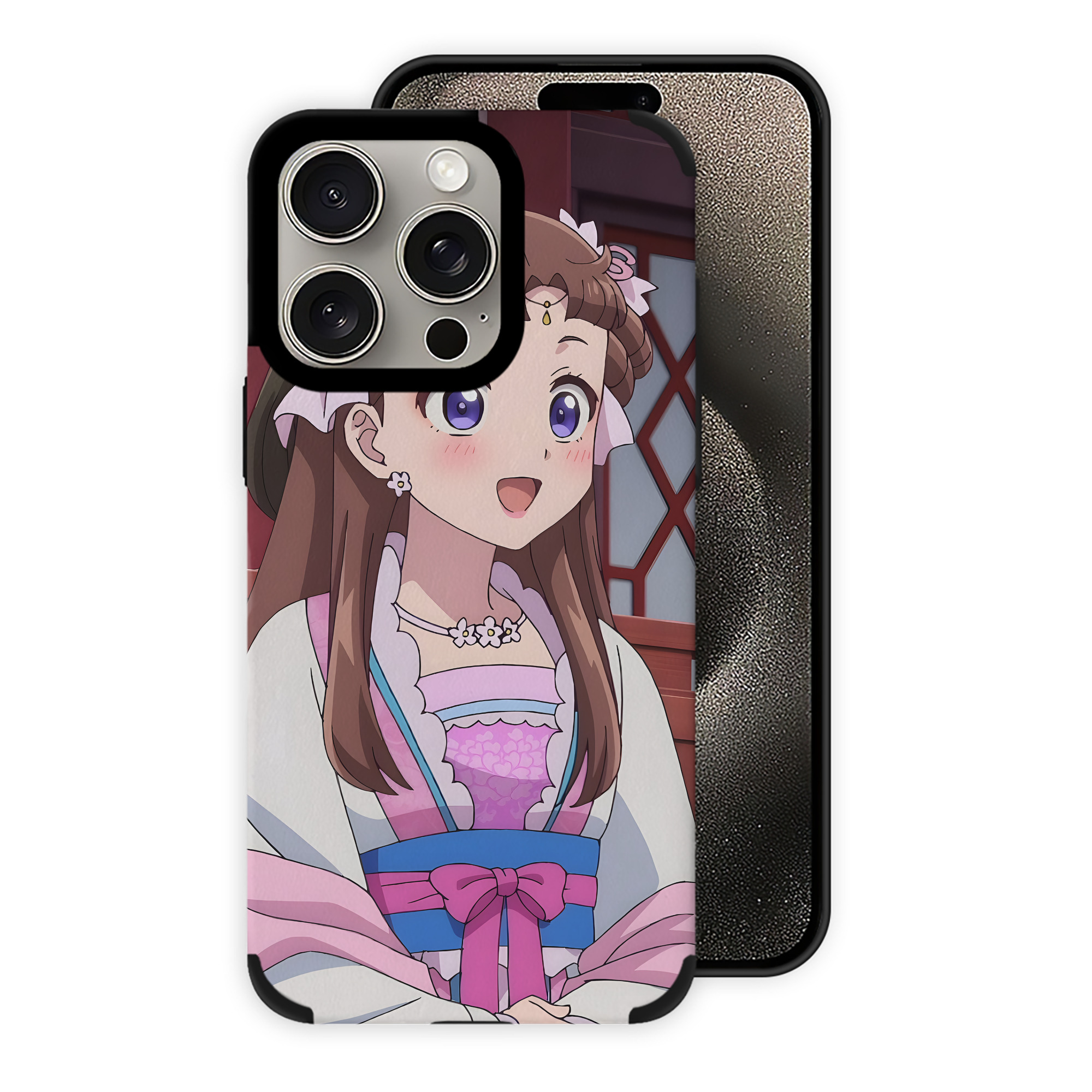 （画像用） 薬屋のひとりごと The Apothecary Diaries 【iPhone15ProMax対応】 PUレザー スマホケース 耐衝撃＆黄変防止