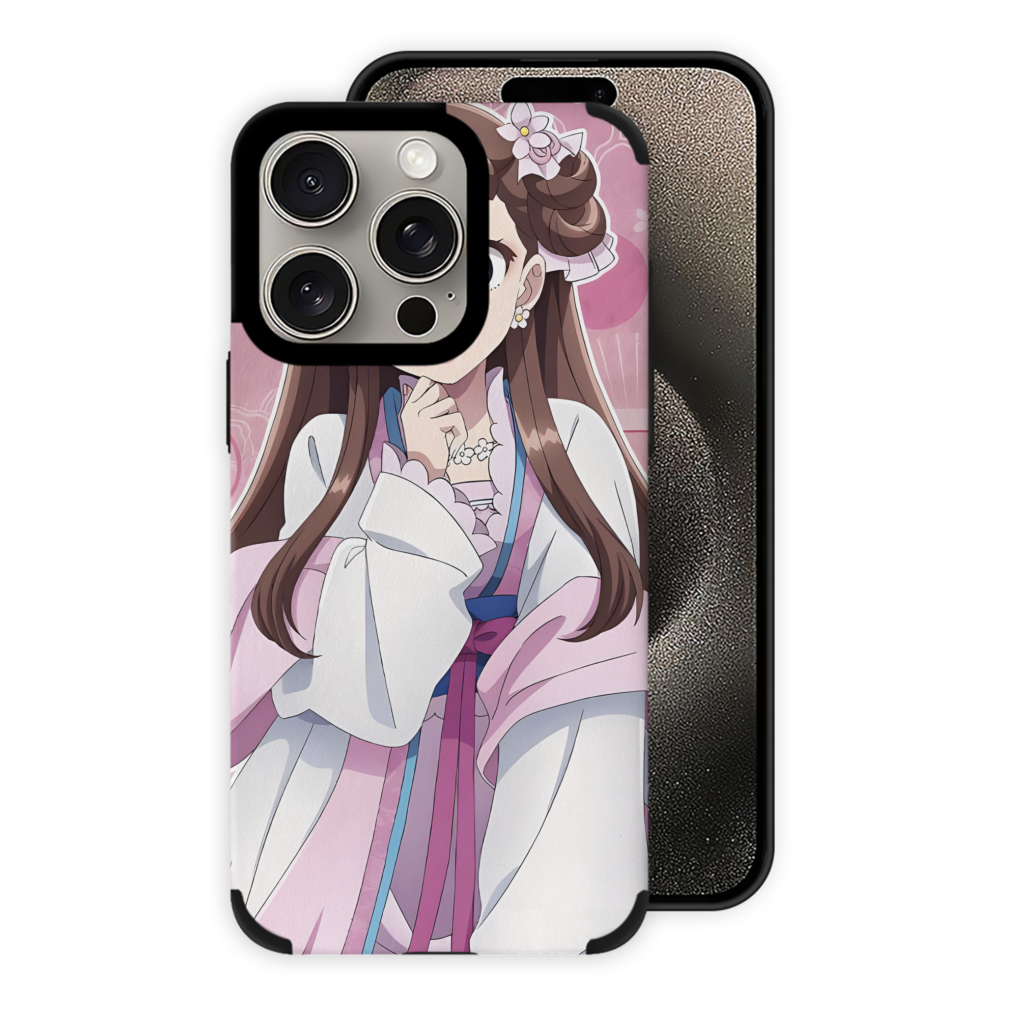 薬屋のひとりごと The Apothecary Diaries 【iPhone15ProMax対応】 PUレザー スマホケース 耐衝撃＆黄変防止