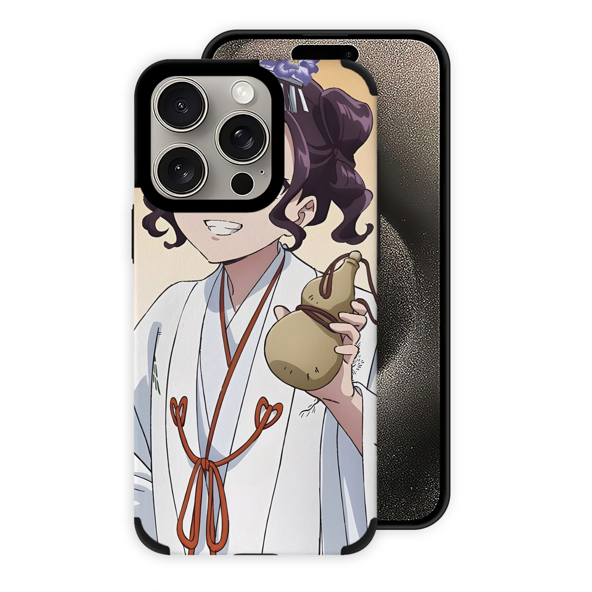 薬屋のひとりごと The Apothecary Diaries 【iPhone15ProMax対応】 PUレザー スマホケース 耐衝撃＆黄変防止