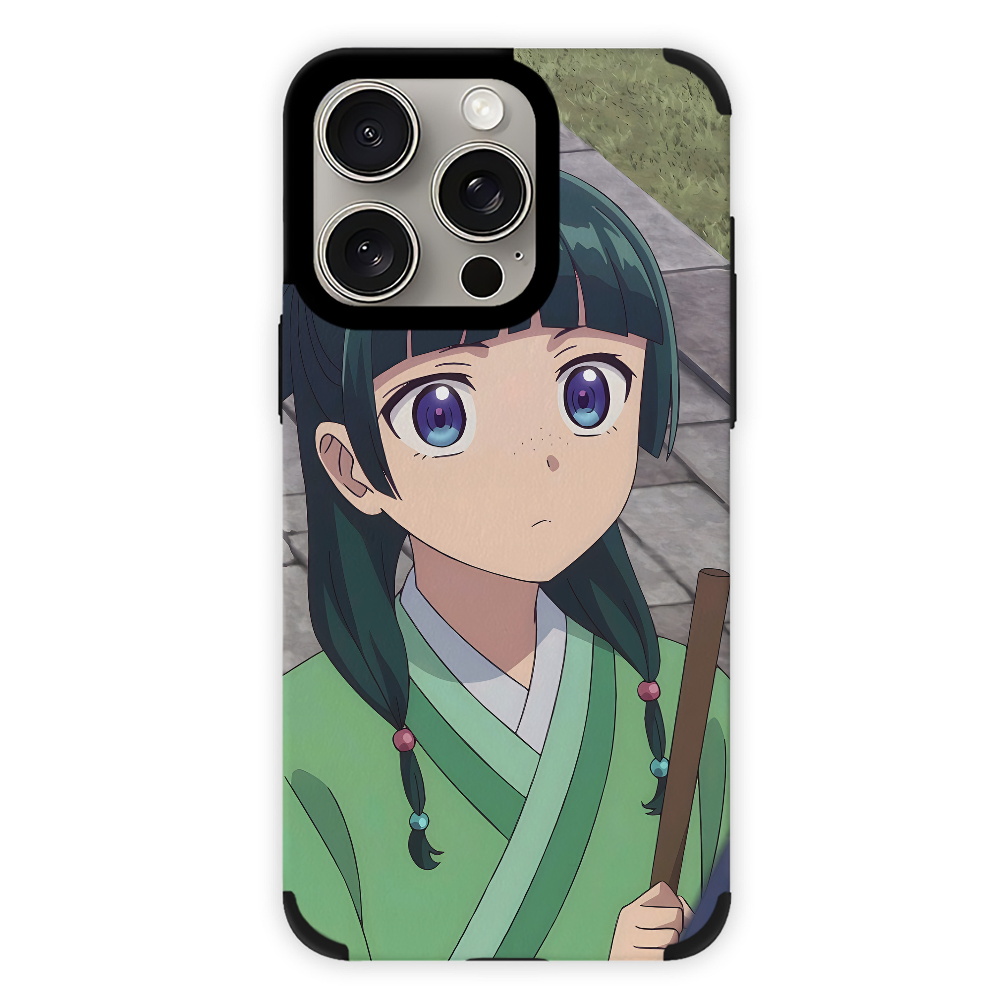 薬屋のひとりごと The Apothecary Diaries 【iPhone15ProMax対応】 PUレザー スマホケース 耐衝撃＆黄変防止