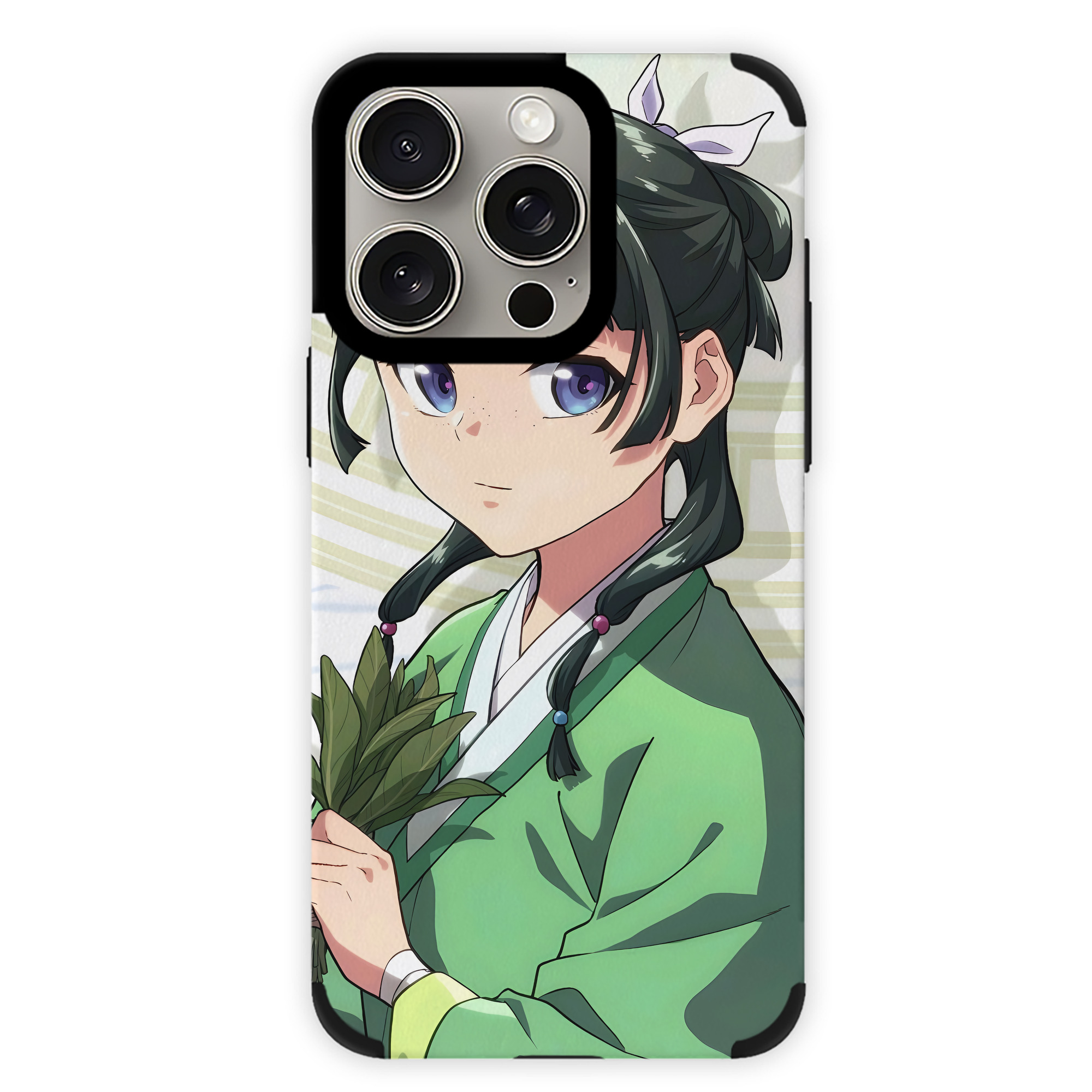 薬屋のひとりごと The Apothecary Diaries 【iPhone15ProMax対応】 PUレザー スマホケース 耐衝撃＆黄変防止