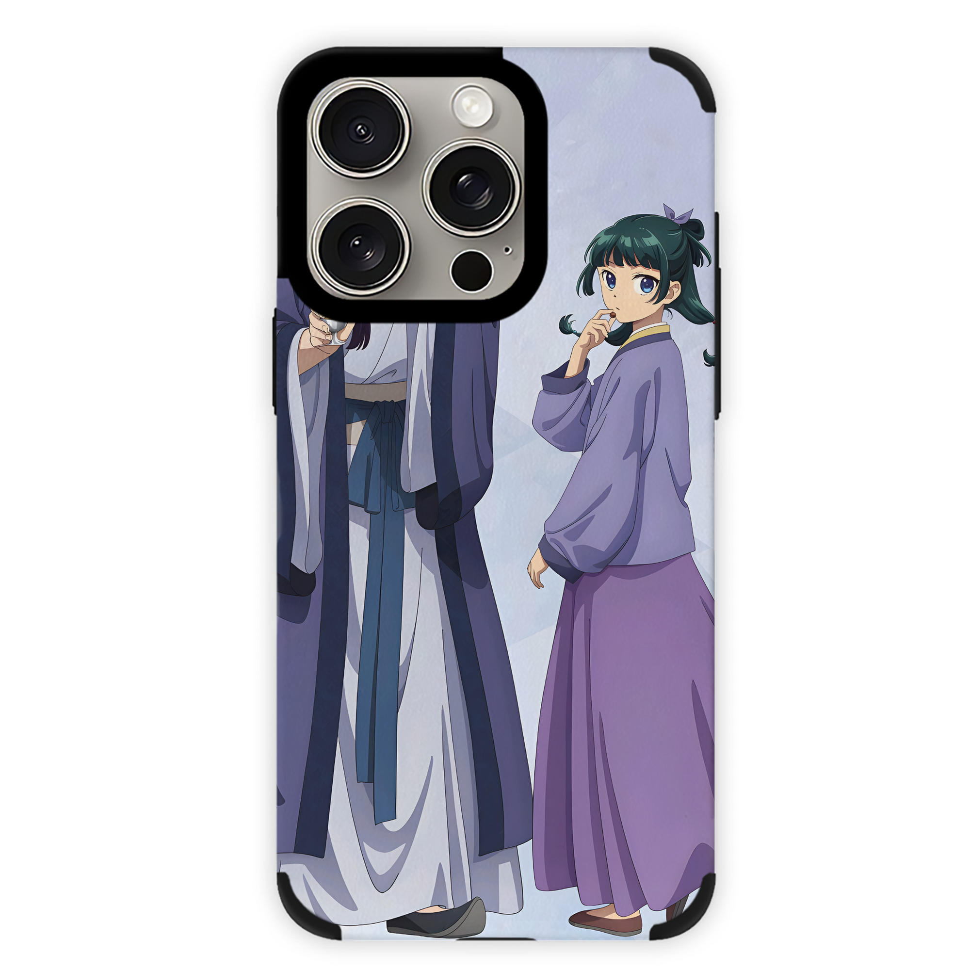 薬屋のひとりごと The Apothecary Diaries 【iPhone15ProMax対応】 PUレザー スマホケース 耐衝撃＆黄変防止