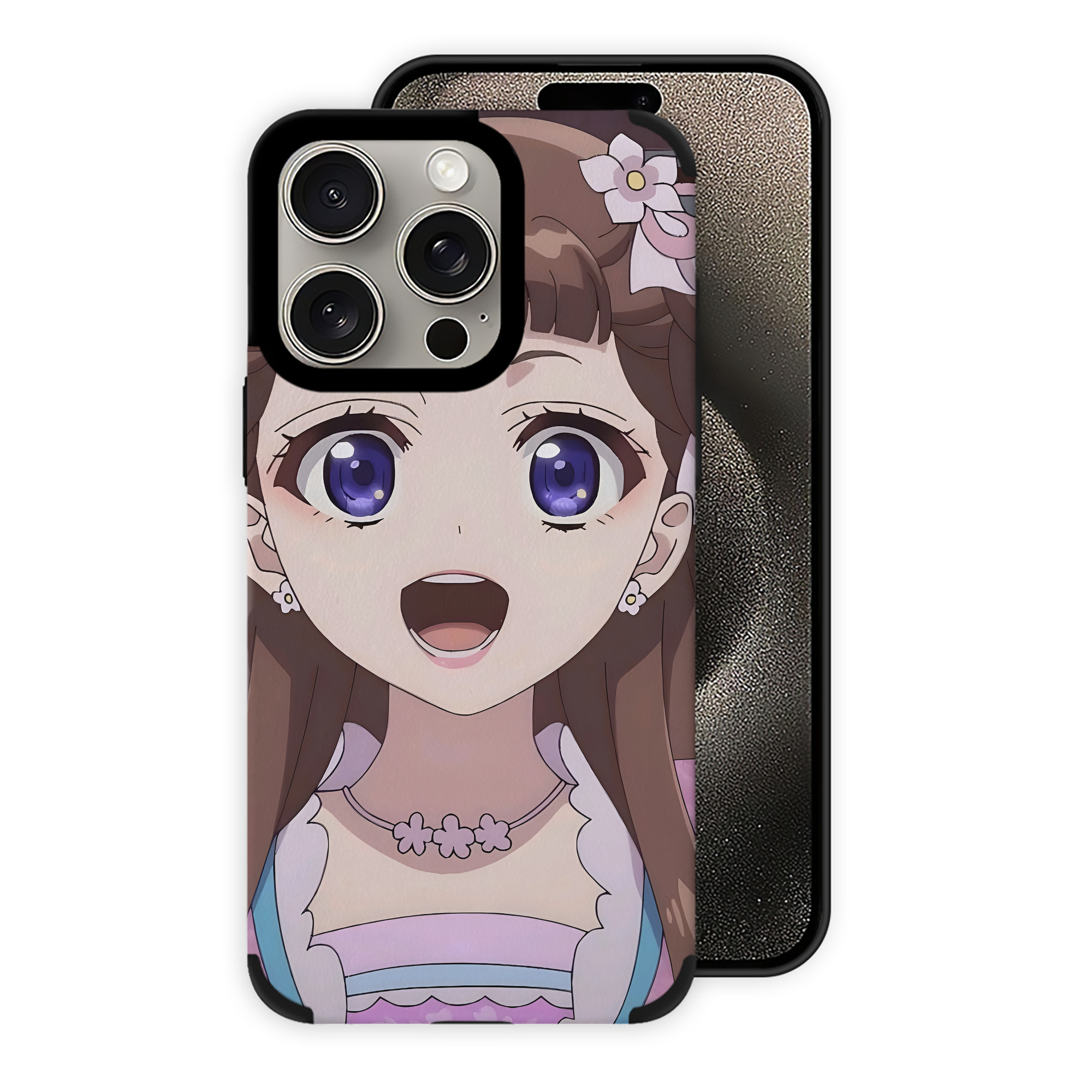 薬屋のひとりごと The Apothecary Diaries 【iPhone15ProMax対応】 PUレザー スマホケース 耐衝撃＆黄変防止