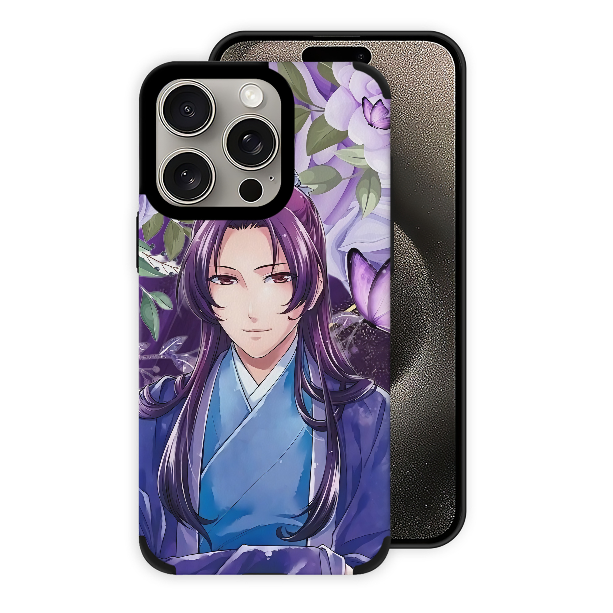 （画像用） 薬屋のひとりごと The Apothecary Diaries 【iPhone15ProMax対応】 PUレザー スマホケース 耐衝撃＆黄変防止