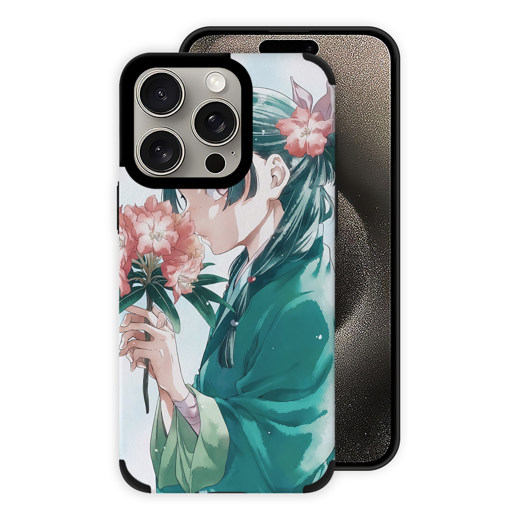 薬屋のひとりごと The Apothecary Diaries 【iPhone15ProMax対応】 PUレザー スマホケース 耐衝撃＆黄変防止
