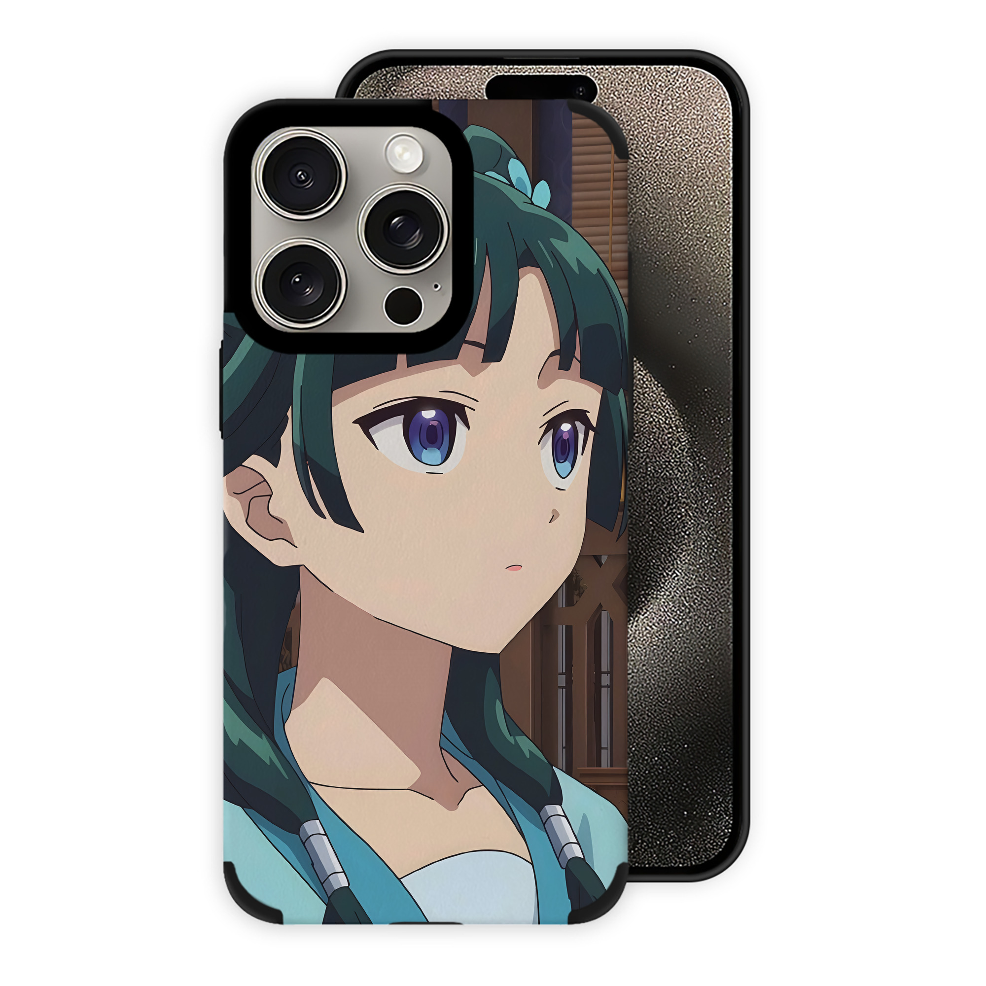 薬屋のひとりごと The Apothecary Diaries 【iPhone15ProMax対応】 PUレザー スマホケース 耐衝撃＆黄変防止