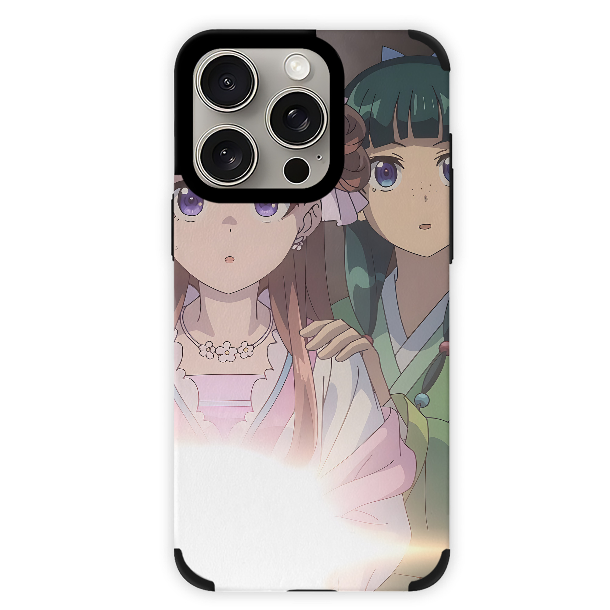 （画像用） 薬屋のひとりごと The Apothecary Diaries 【iPhone15ProMax対応】 PUレザー スマホケース 耐衝撃＆黄変防止