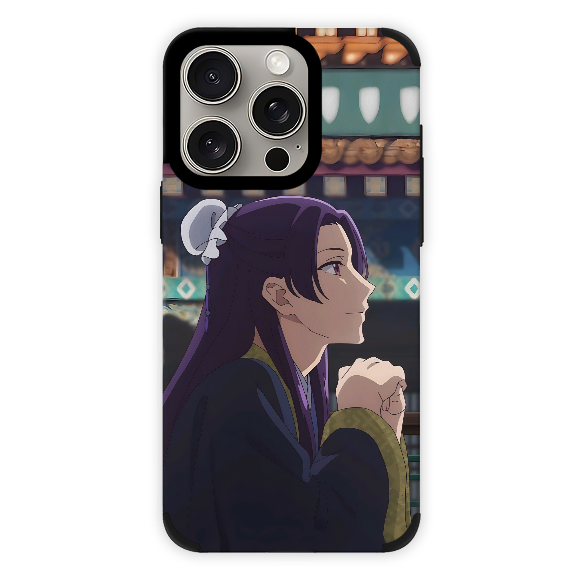 薬屋のひとりごと The Apothecary Diaries 【iPhone15ProMax対応】 PUレザー スマホケース 耐衝撃＆黄変防止