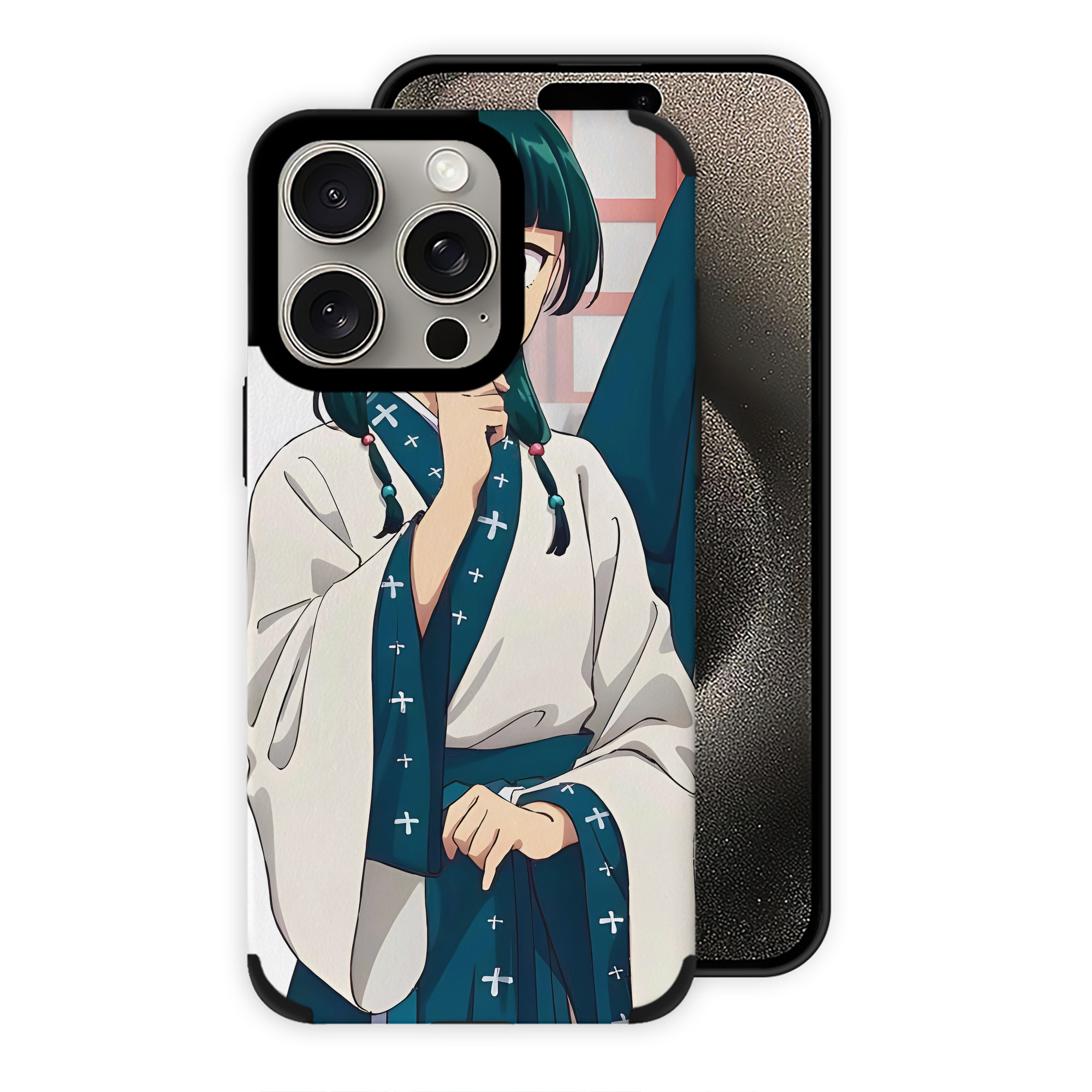 薬屋のひとりごと The Apothecary Diaries 【iPhone15ProMax対応】 PUレザー スマホケース 耐衝撃＆黄変防止
