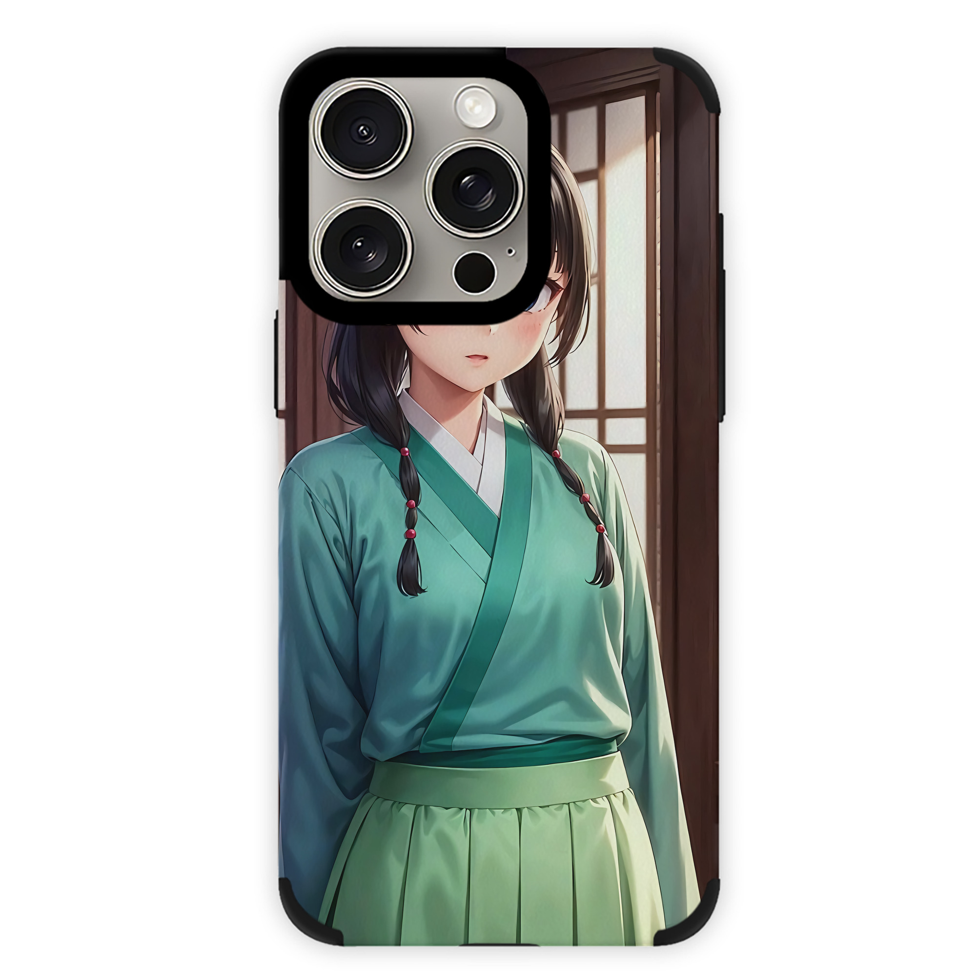 薬屋のひとりごと The Apothecary Diaries 【iPhone15ProMax対応】 PUレザー スマホケース 耐衝撃＆黄変防止