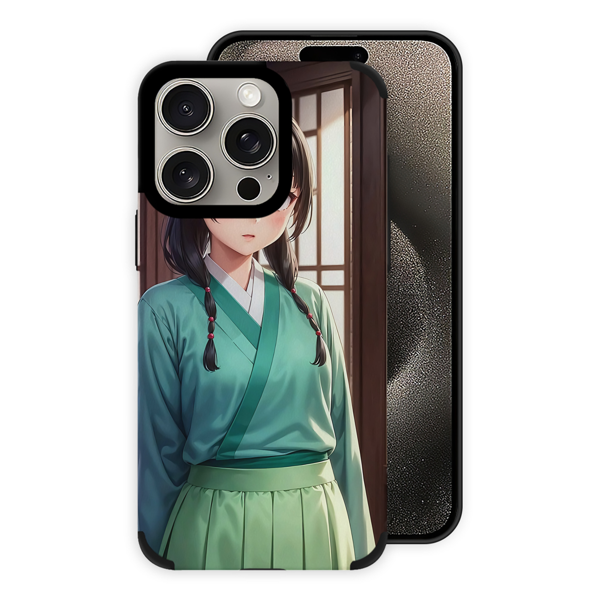 薬屋のひとりごと The Apothecary Diaries 【iPhone15ProMax対応】 PUレザー スマホケース 耐衝撃＆黄変防止