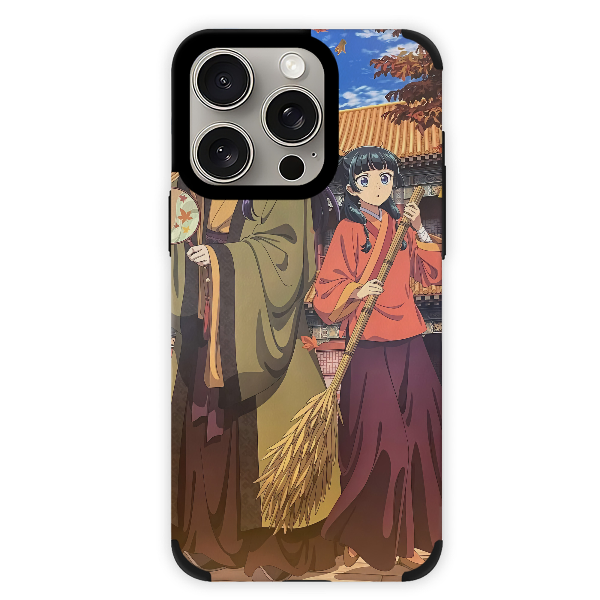 薬屋のひとりごと The Apothecary Diaries 【iPhone15ProMax対応】 PUレザー スマホケース 耐衝撃＆黄変防止