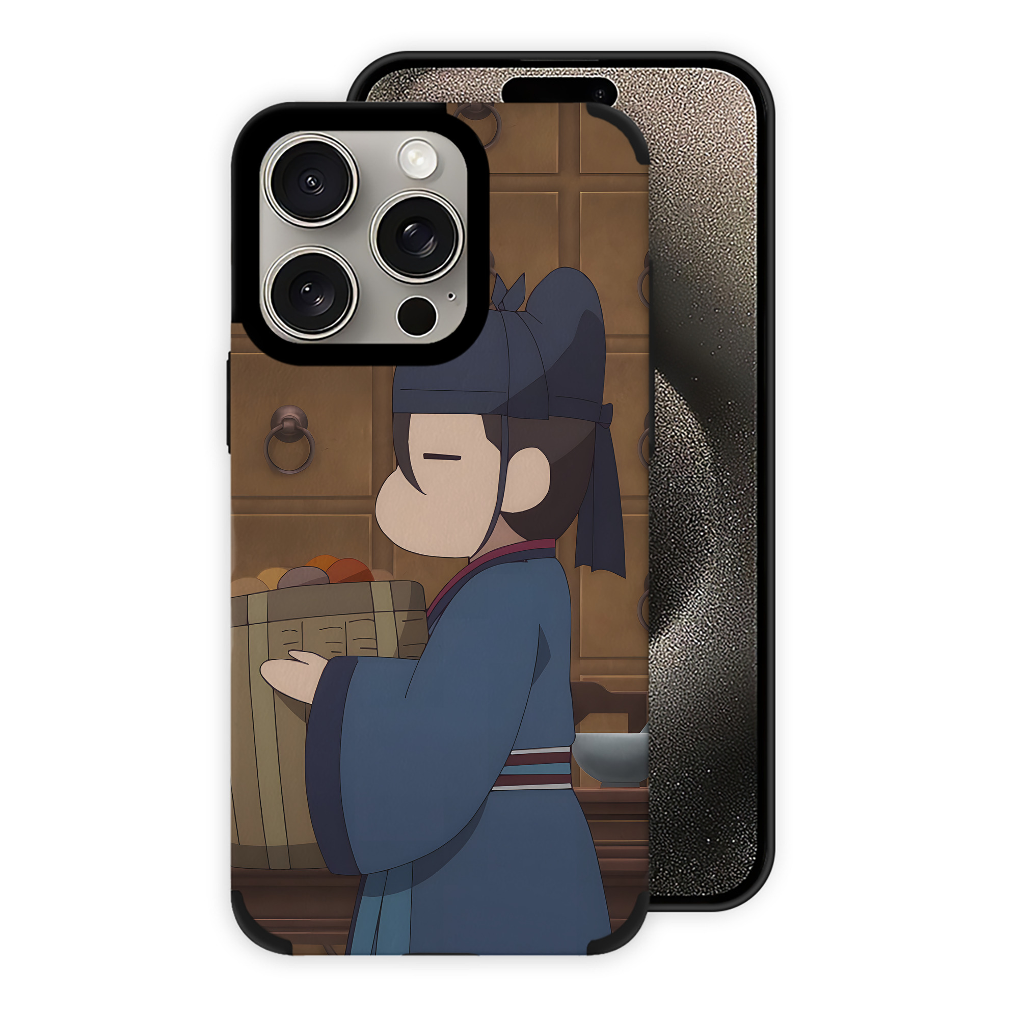 薬屋のひとりごと The Apothecary Diaries 【iPhone15ProMax対応】 PUレザー スマホケース 耐衝撃＆黄変防止