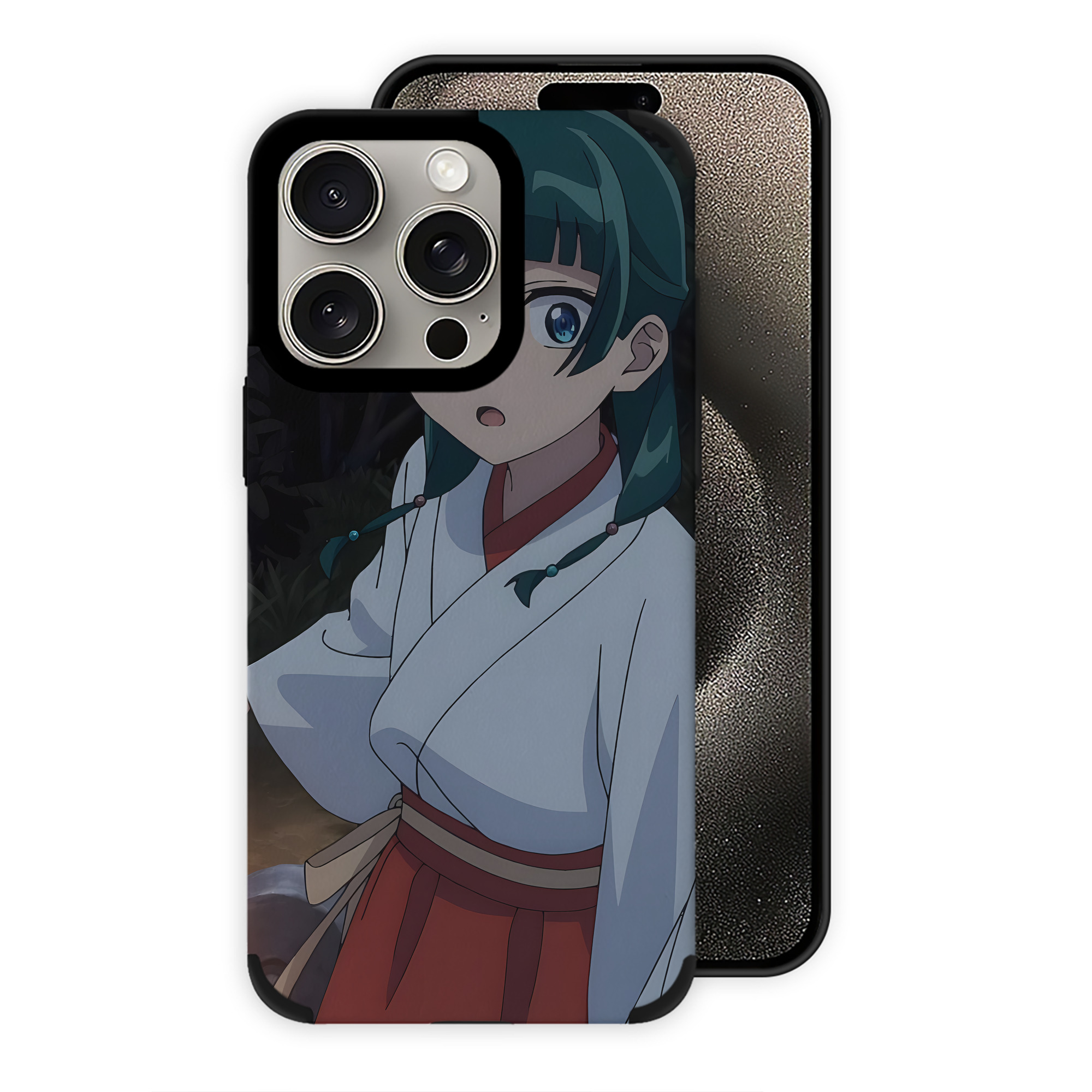 薬屋のひとりごと The Apothecary Diaries 【iPhone15ProMax対応】 PUレザー スマホケース 耐衝撃＆黄変防止