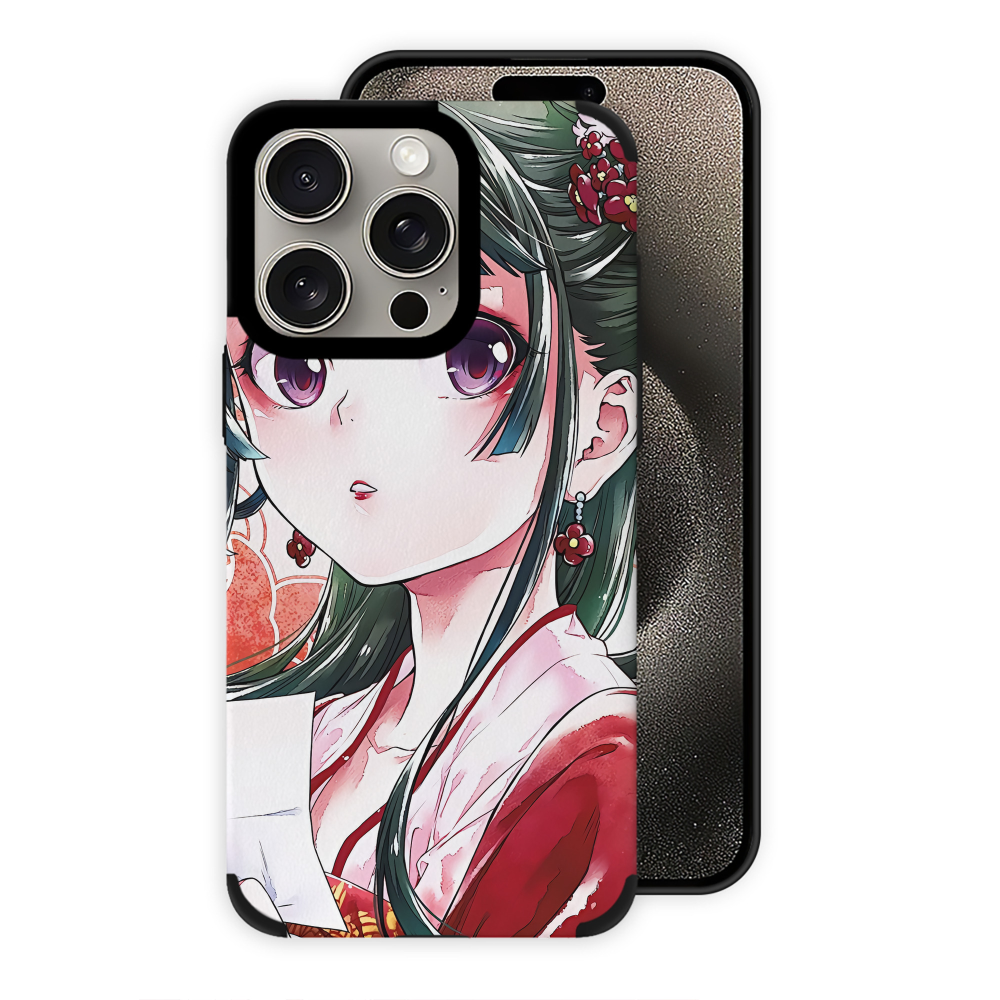 薬屋のひとりごと The Apothecary Diaries 【iPhone15ProMax対応】 PUレザー スマホケース 耐衝撃＆黄変防止