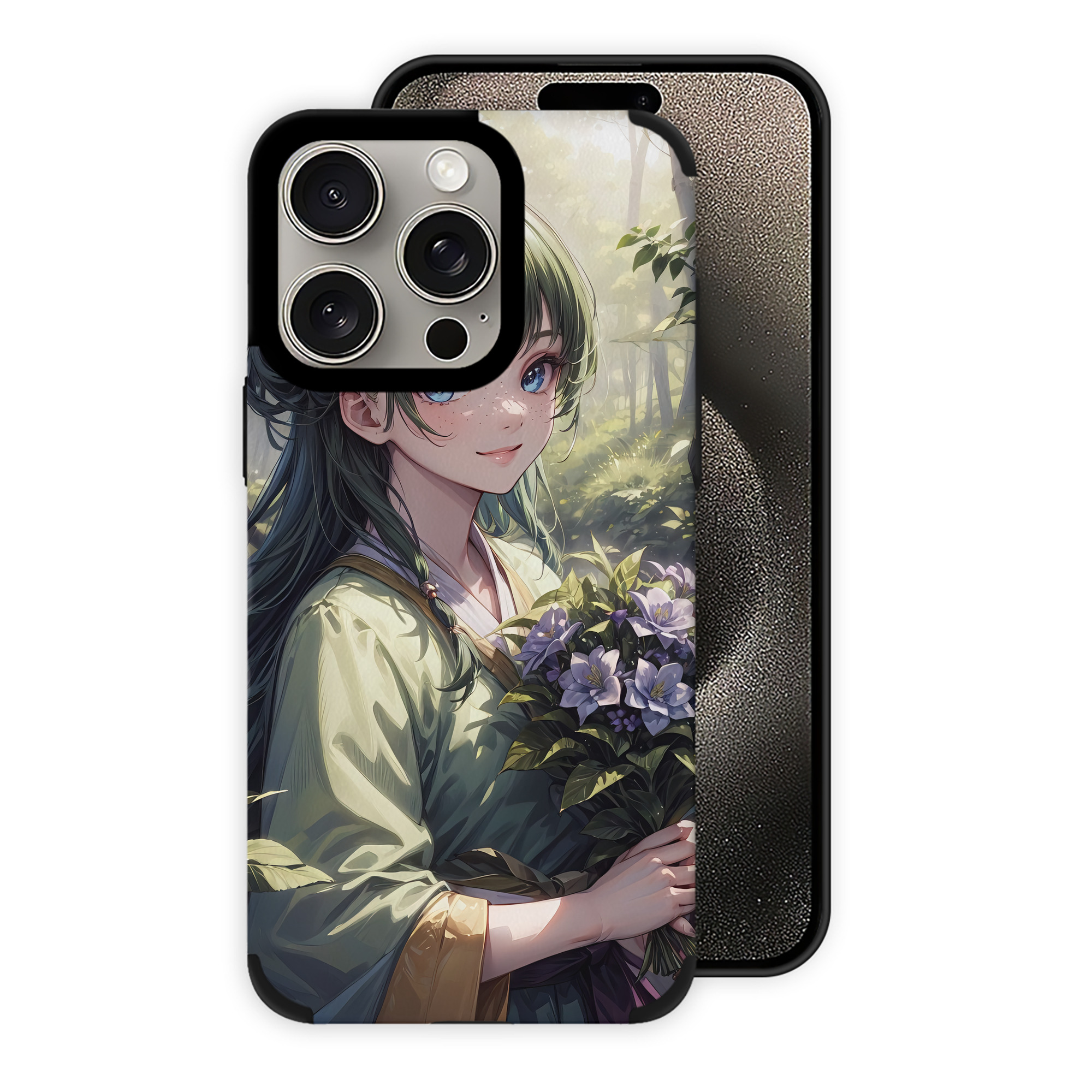 薬屋のひとりごと The Apothecary Diaries 【iPhone15ProMax対応】 PUレザー スマホケース 耐衝撃＆黄変防止