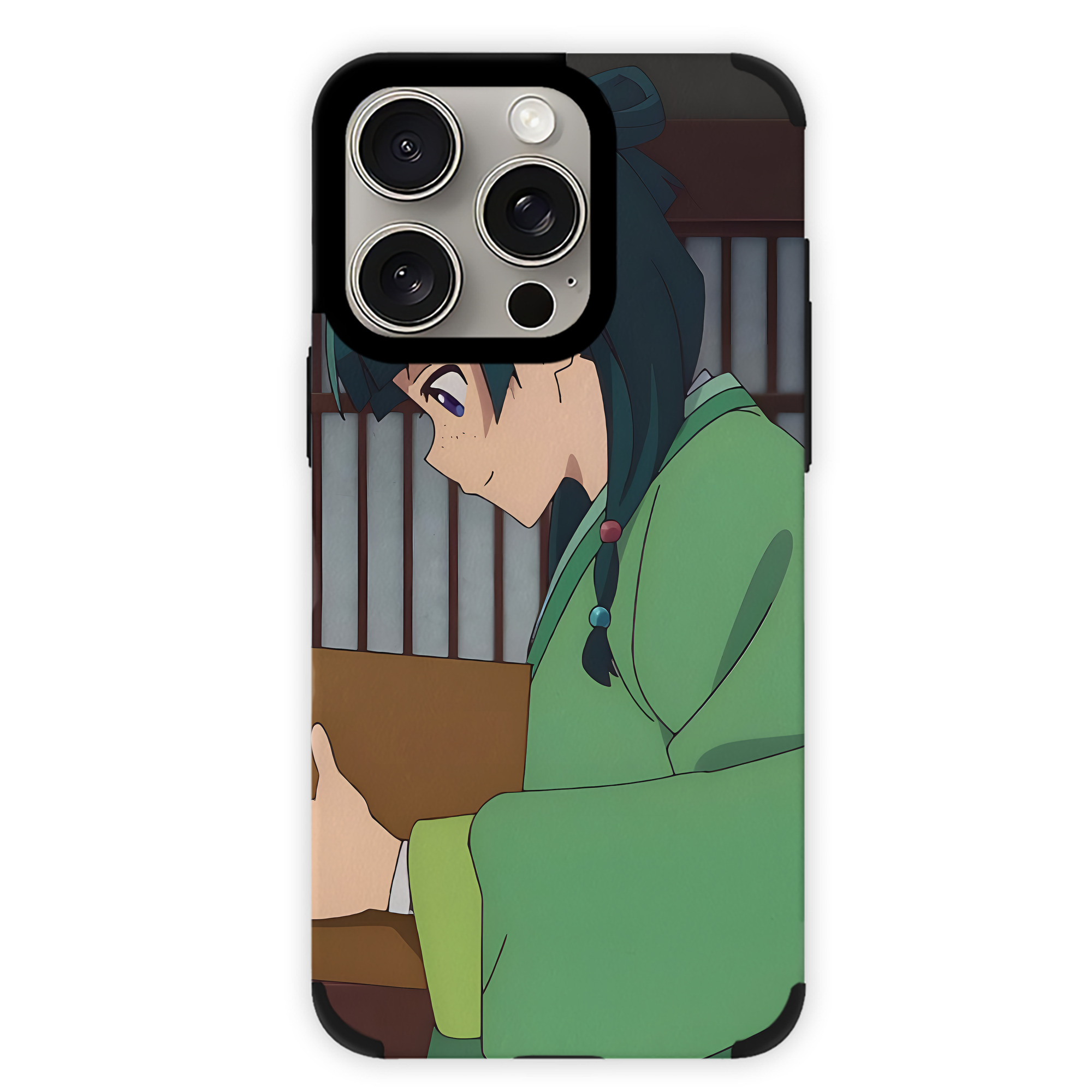 薬屋のひとりごと The Apothecary Diaries 【iPhone15ProMax対応】 PUレザー スマホケース 耐衝撃＆黄変防止