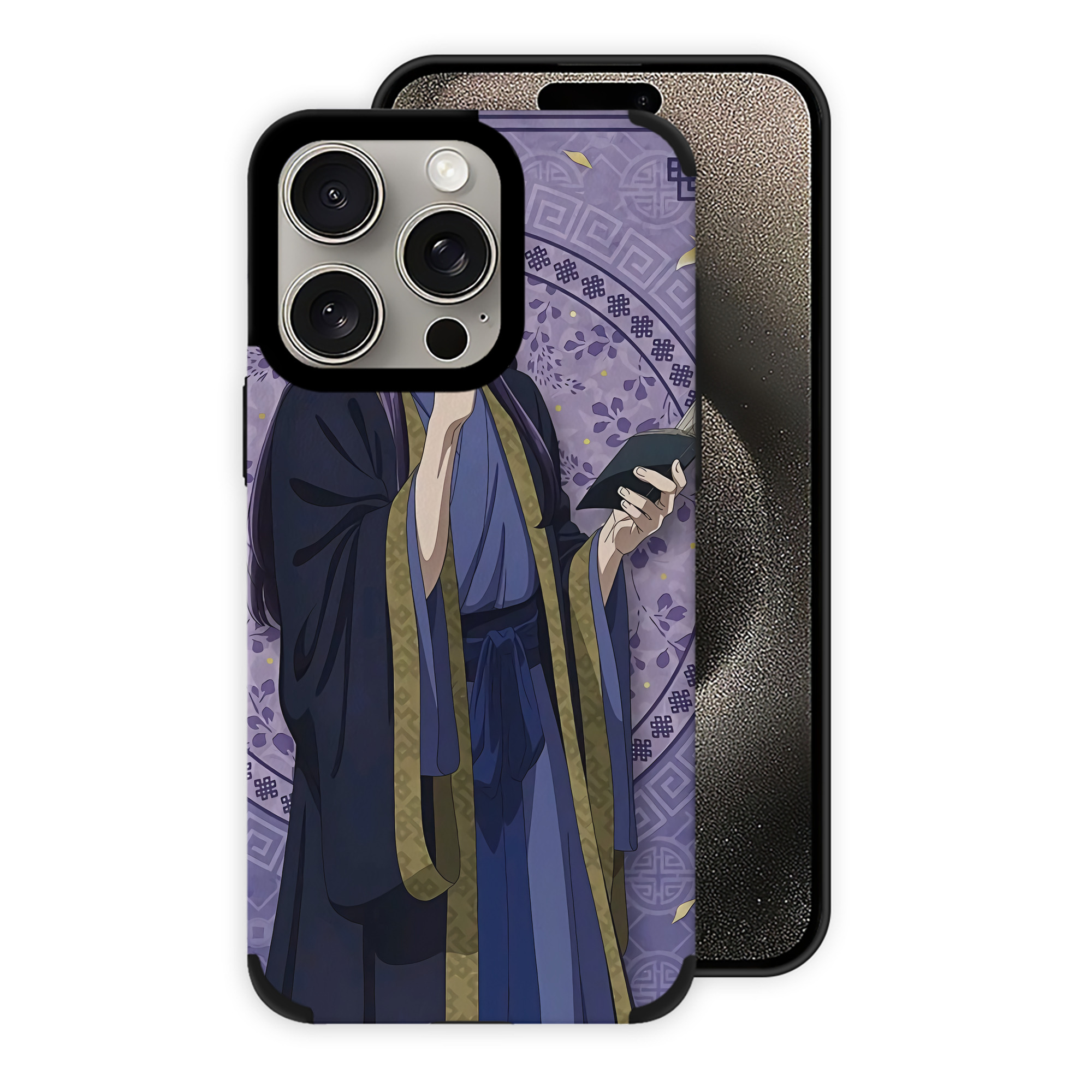 薬屋のひとりごと The Apothecary Diaries 【iPhone15ProMax対応】 PUレザー スマホケース 耐衝撃＆黄変防止