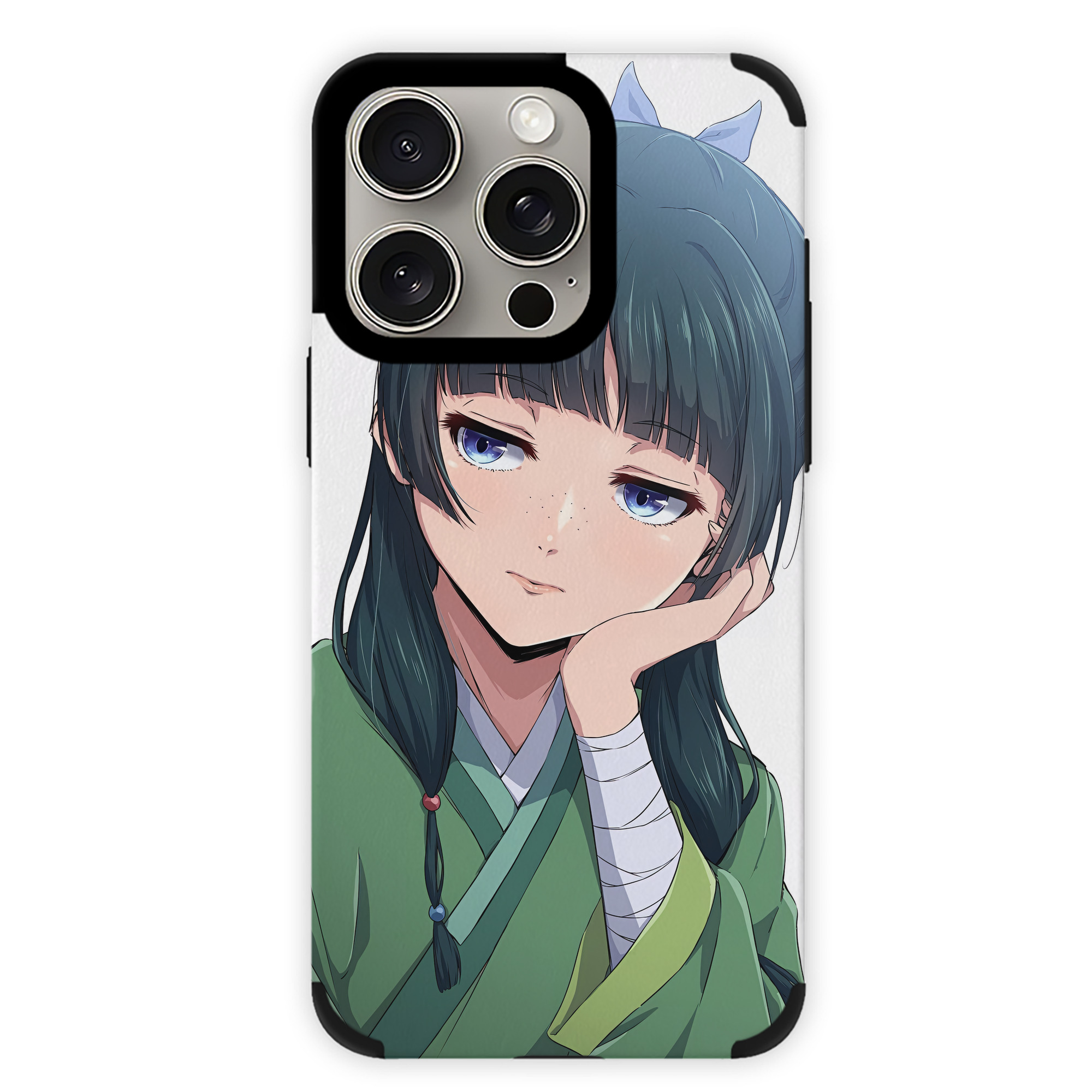 薬屋のひとりごと The Apothecary Diaries 【iPhone15ProMax対応】 PUレザー スマホケース 耐衝撃＆黄変防止