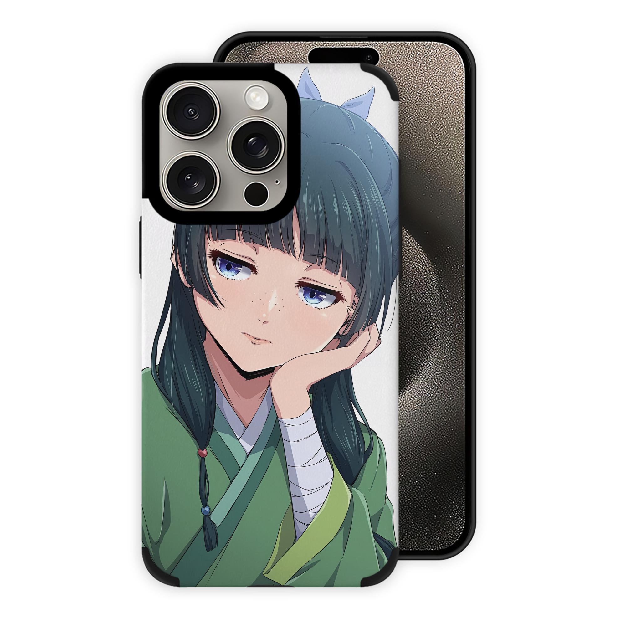 薬屋のひとりごと The Apothecary Diaries 【iPhone15ProMax対応】 PUレザー スマホケース 耐衝撃＆黄変防止