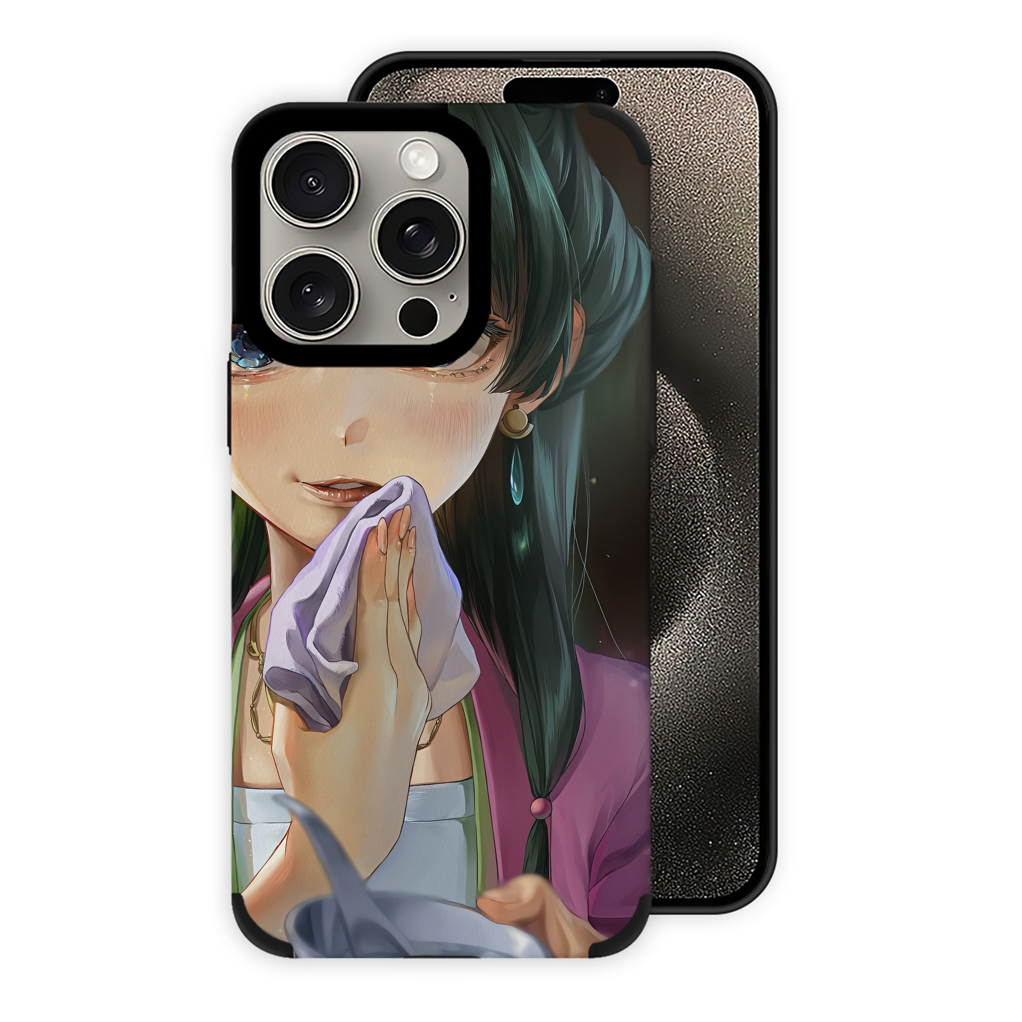 薬屋のひとりごと The Apothecary Diaries 【iPhone15ProMax対応】 PUレザー スマホケース 耐衝撃＆黄変防止