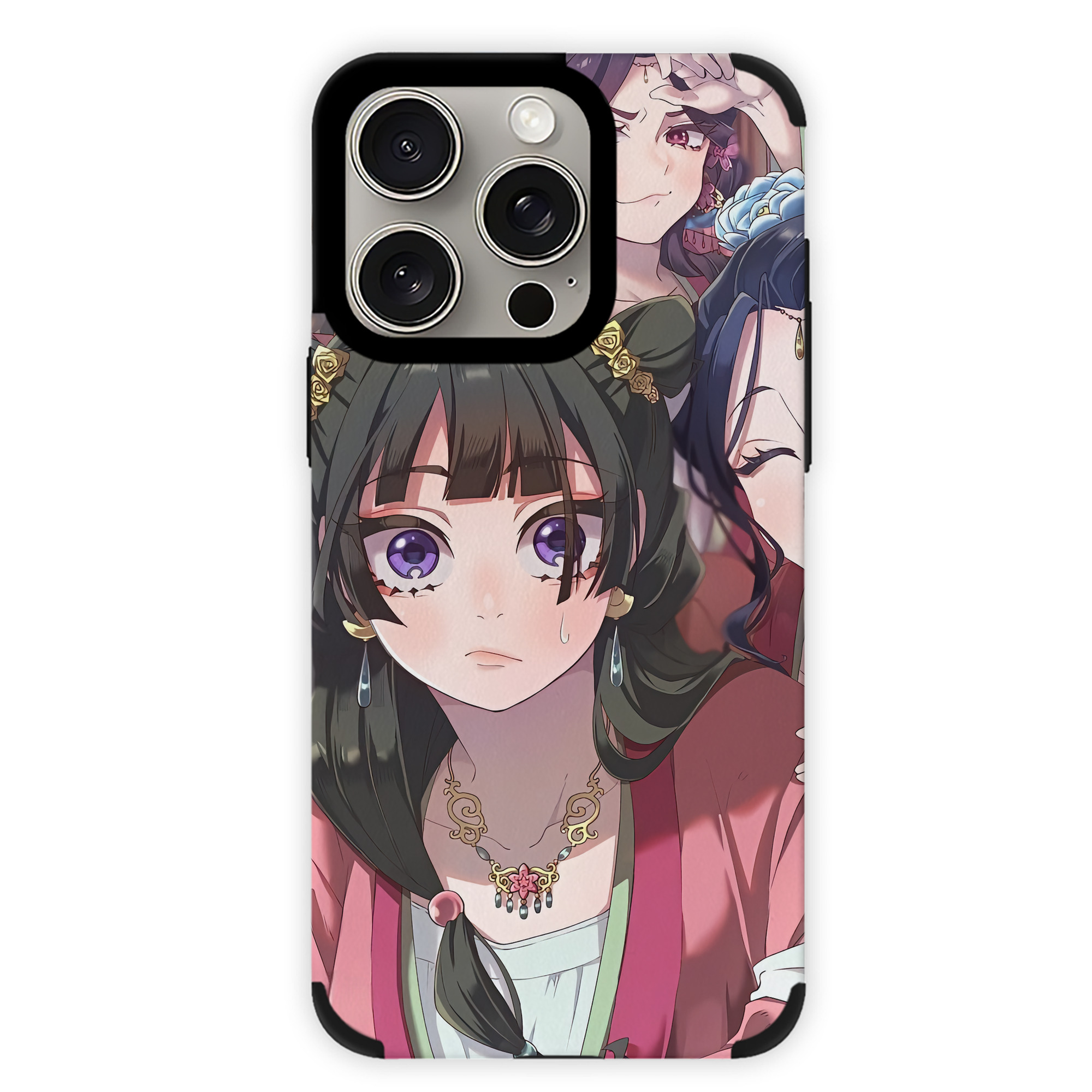 薬屋のひとりごと The Apothecary Diaries 【iPhone15ProMax対応】 PUレザー スマホケース 耐衝撃＆黄変防止