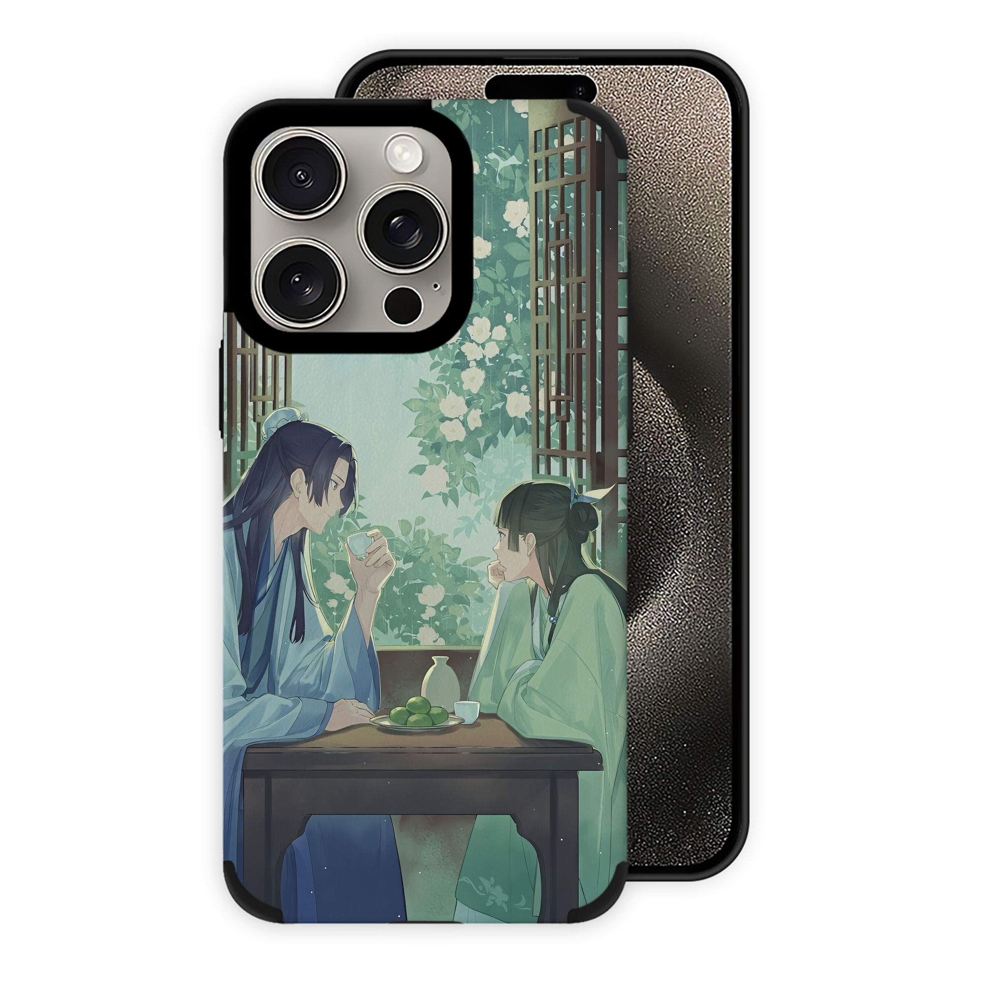 薬屋のひとりごと The Apothecary Diaries 【iPhone15ProMax対応】 PUレザー スマホケース 耐衝撃＆黄変防止