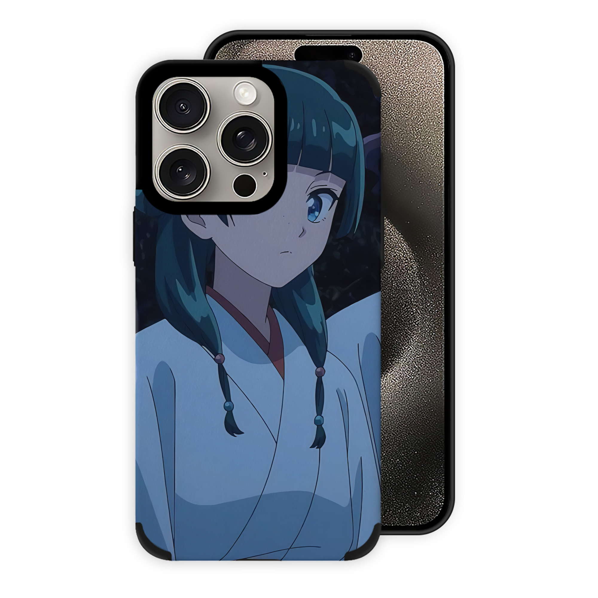 （画像用） 薬屋のひとりごと The Apothecary Diaries 【iPhone15ProMax対応】 PUレザー スマホケース 耐衝撃＆黄変防止