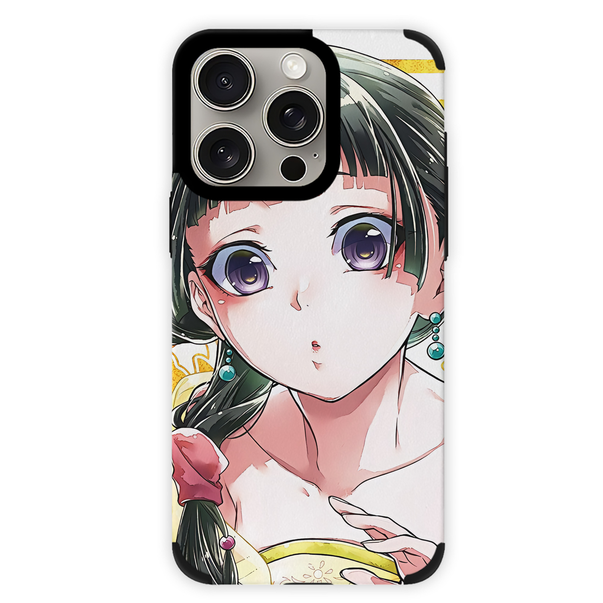 薬屋のひとりごと The Apothecary Diaries 【iPhone15ProMax対応】 PUレザー スマホケース 耐衝撃＆黄変防止