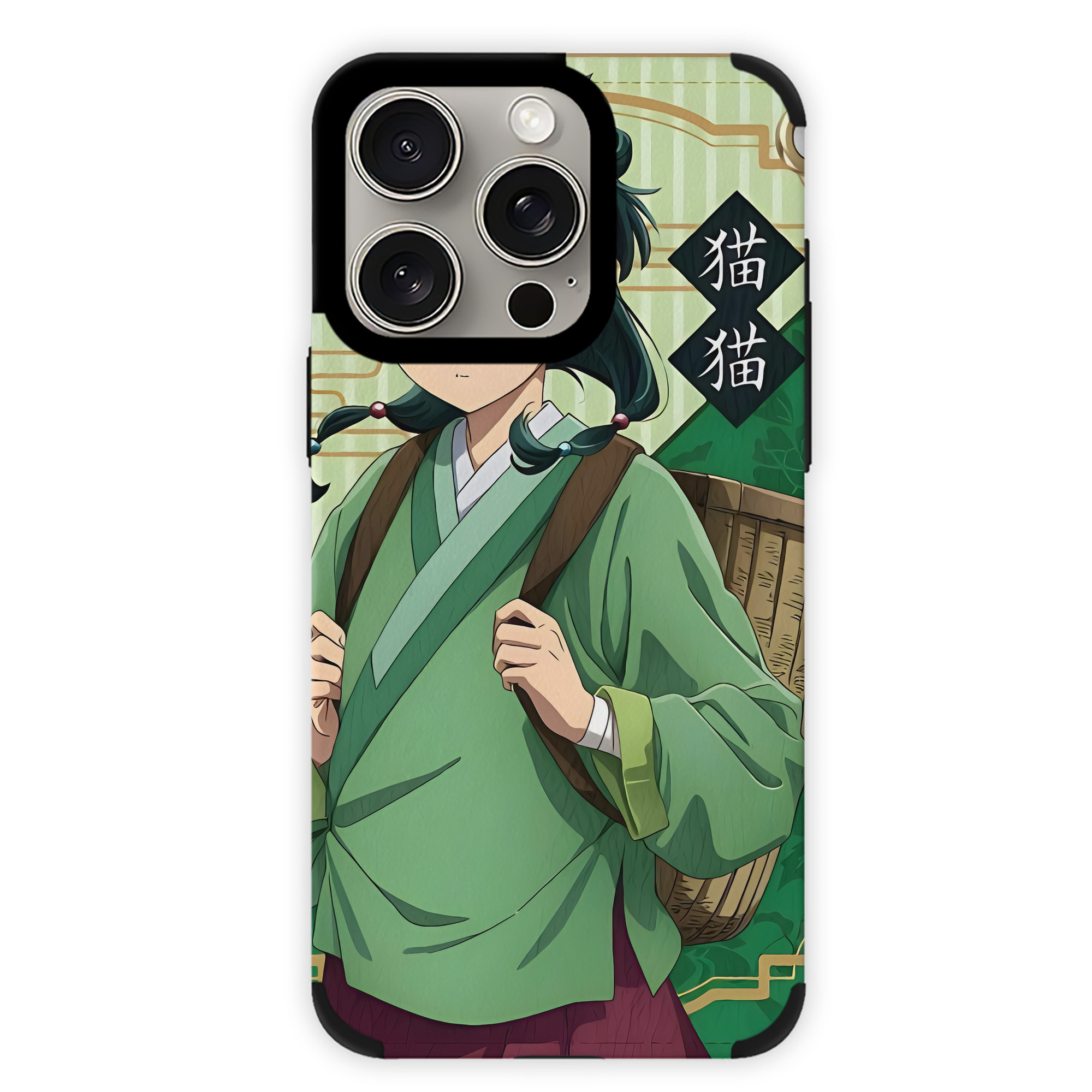 薬屋のひとりごと The Apothecary Diaries 【iPhone15ProMax対応】 PUレザー スマホケース 耐衝撃＆黄変防止