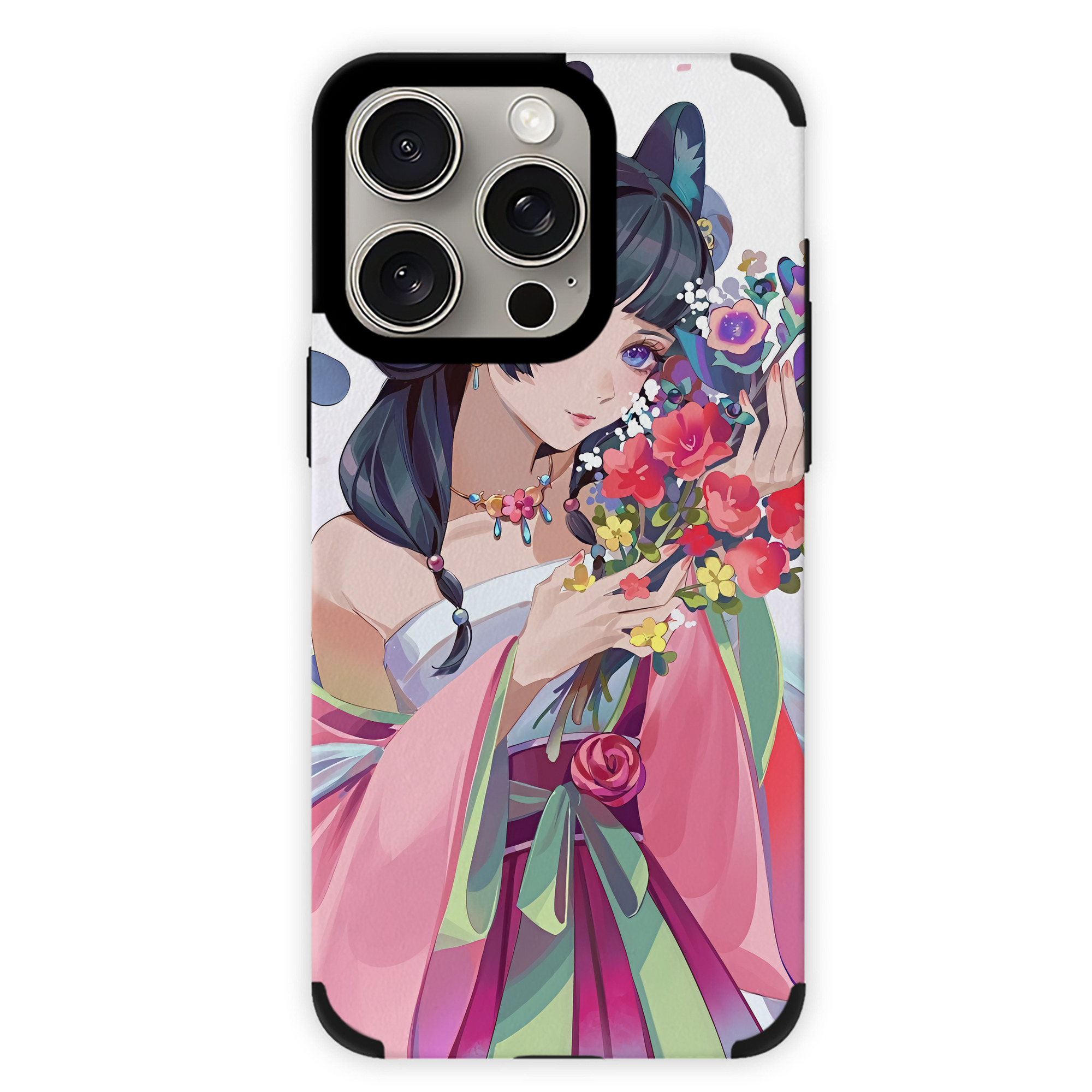 （画像用） 薬屋のひとりごと The Apothecary Diaries 【iPhone15ProMax対応】 PUレザー スマホケース 耐衝撃＆黄変防止