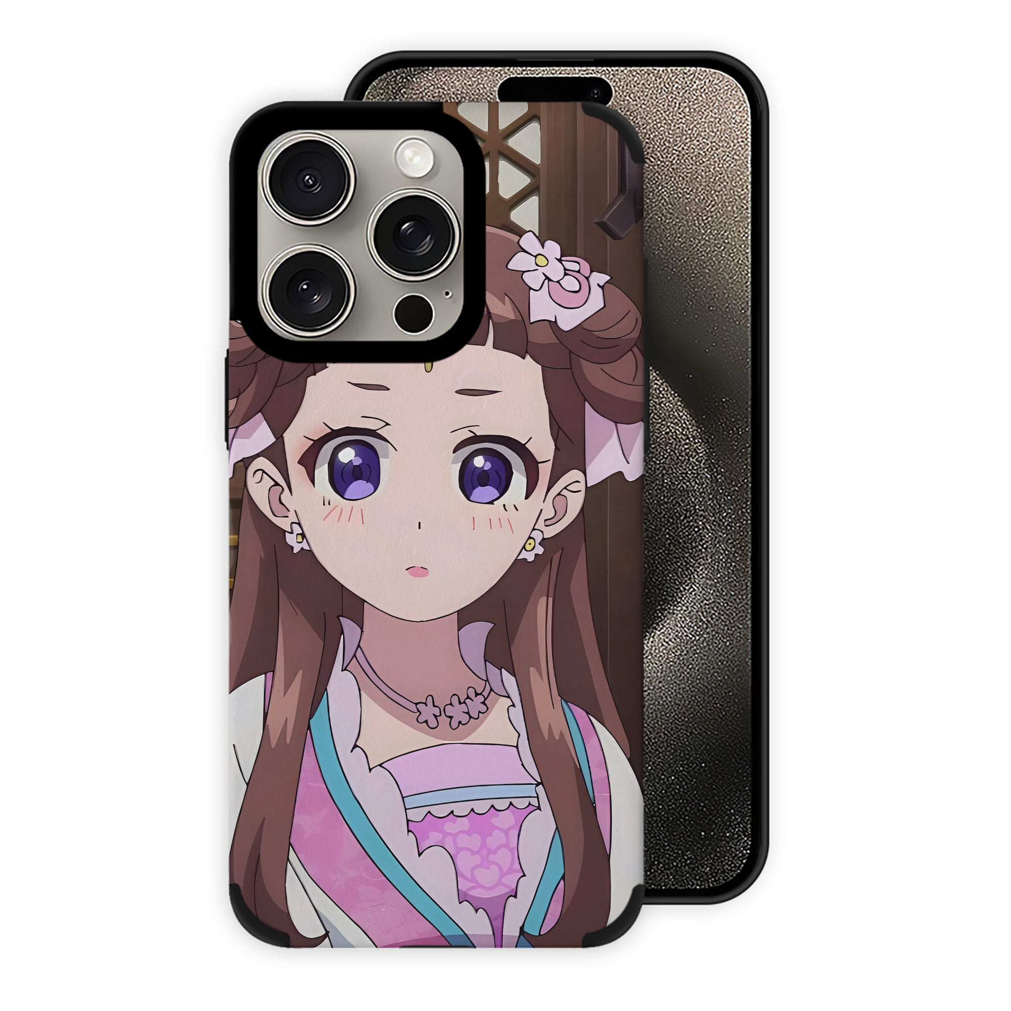 薬屋のひとりごと The Apothecary Diaries 【iPhone15ProMax対応】 PUレザー スマホケース 耐衝撃＆黄変防止