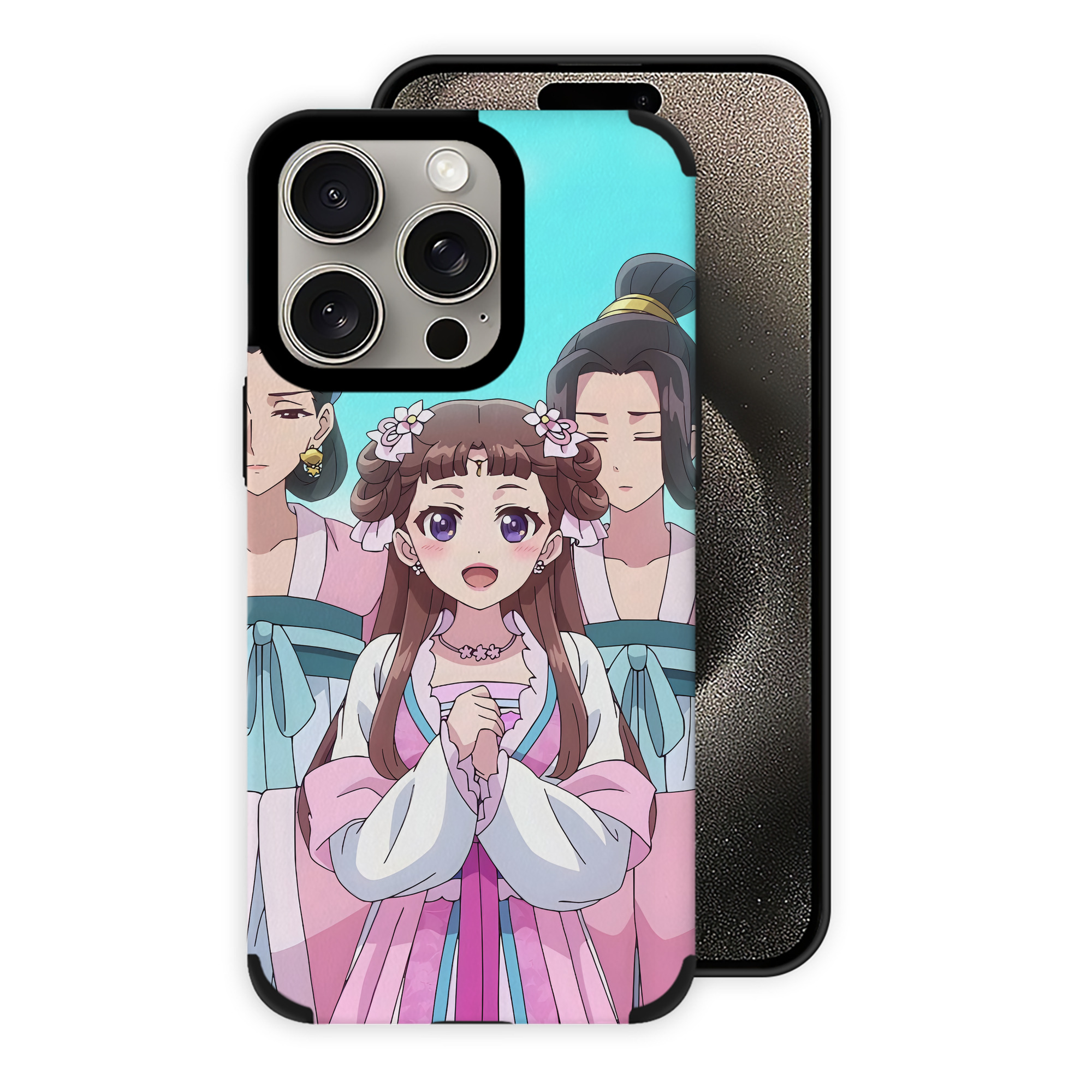薬屋のひとりごと The Apothecary Diaries 【iPhone15ProMax対応】 PUレザー スマホケース 耐衝撃＆黄変防止